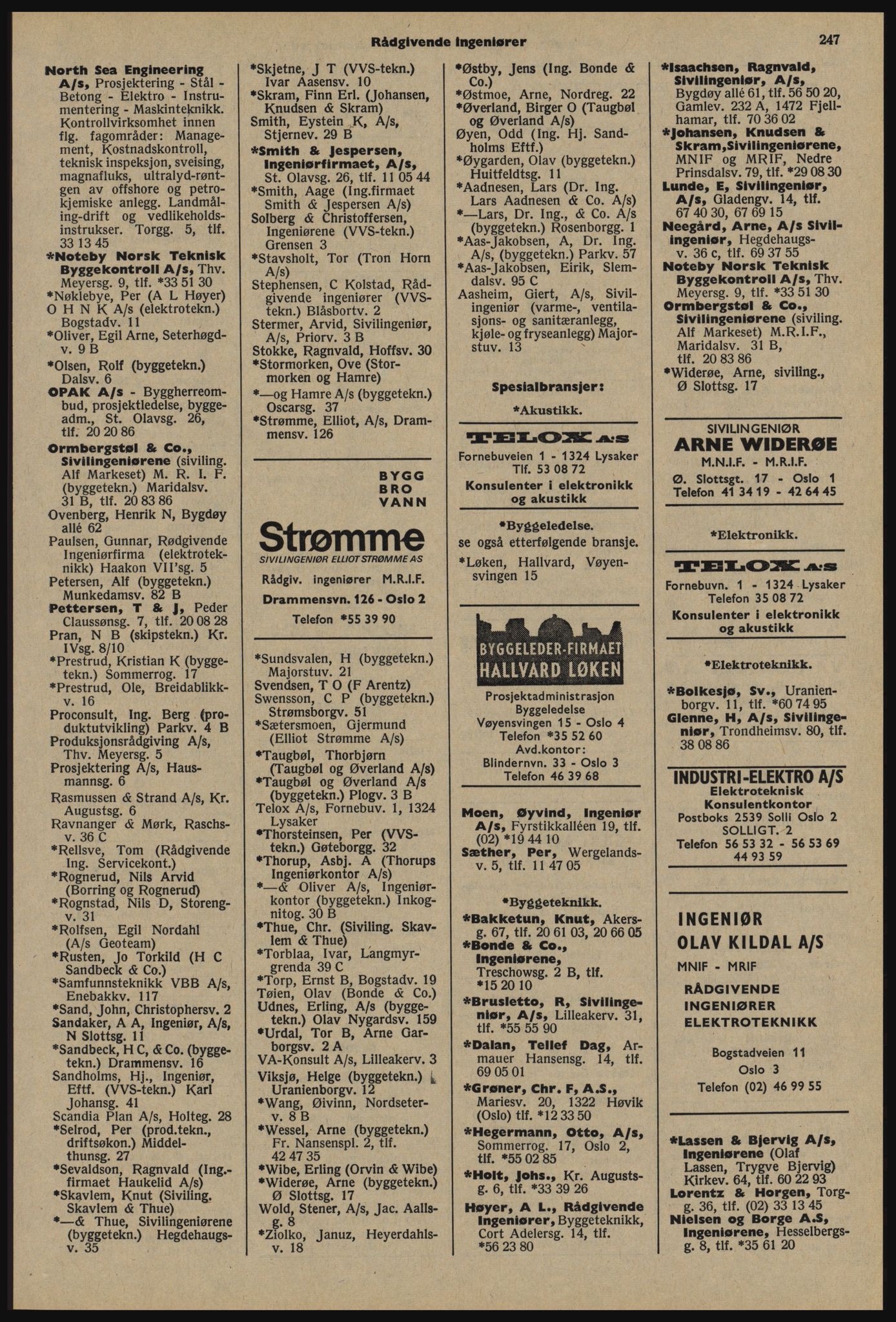 Kristiania/Oslo adressebok, PUBL/-, 1976-1977, s. 247