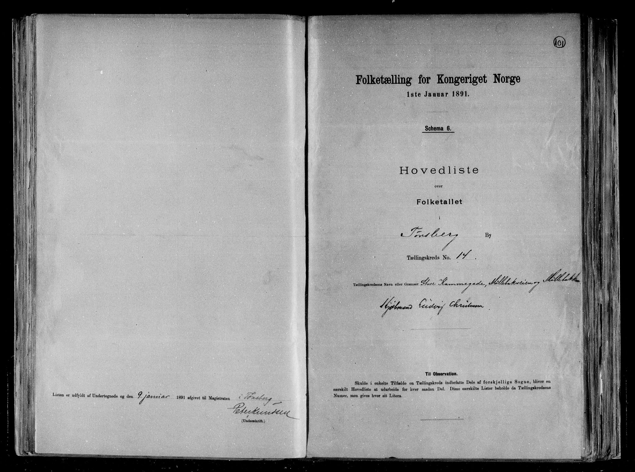 RA, Folketelling 1891 for 0705 Tønsberg kjøpstad, 1891, s. 35