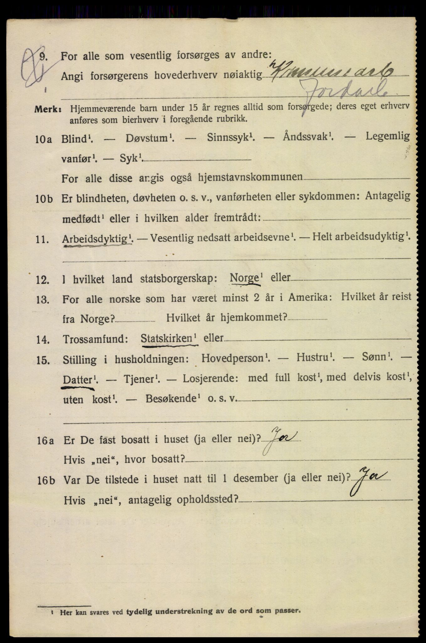 SAH, Folketelling 1920 for 0501 Lillehammer kjøpstad, 1920, s. 9433