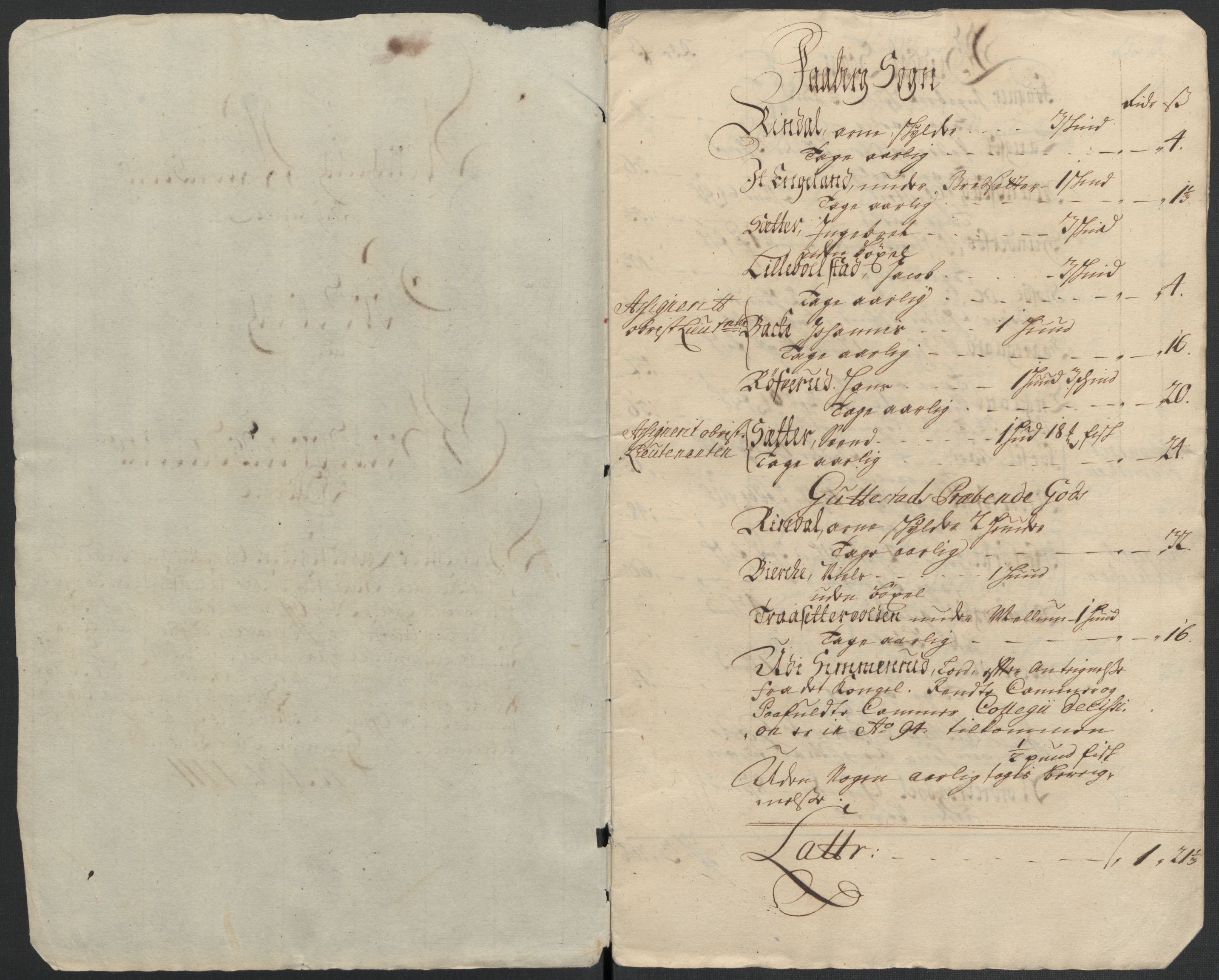 Rentekammeret inntil 1814, Reviderte regnskaper, Fogderegnskap, AV/RA-EA-4092/R17/L1180: Fogderegnskap Gudbrandsdal, 1711, s. 40