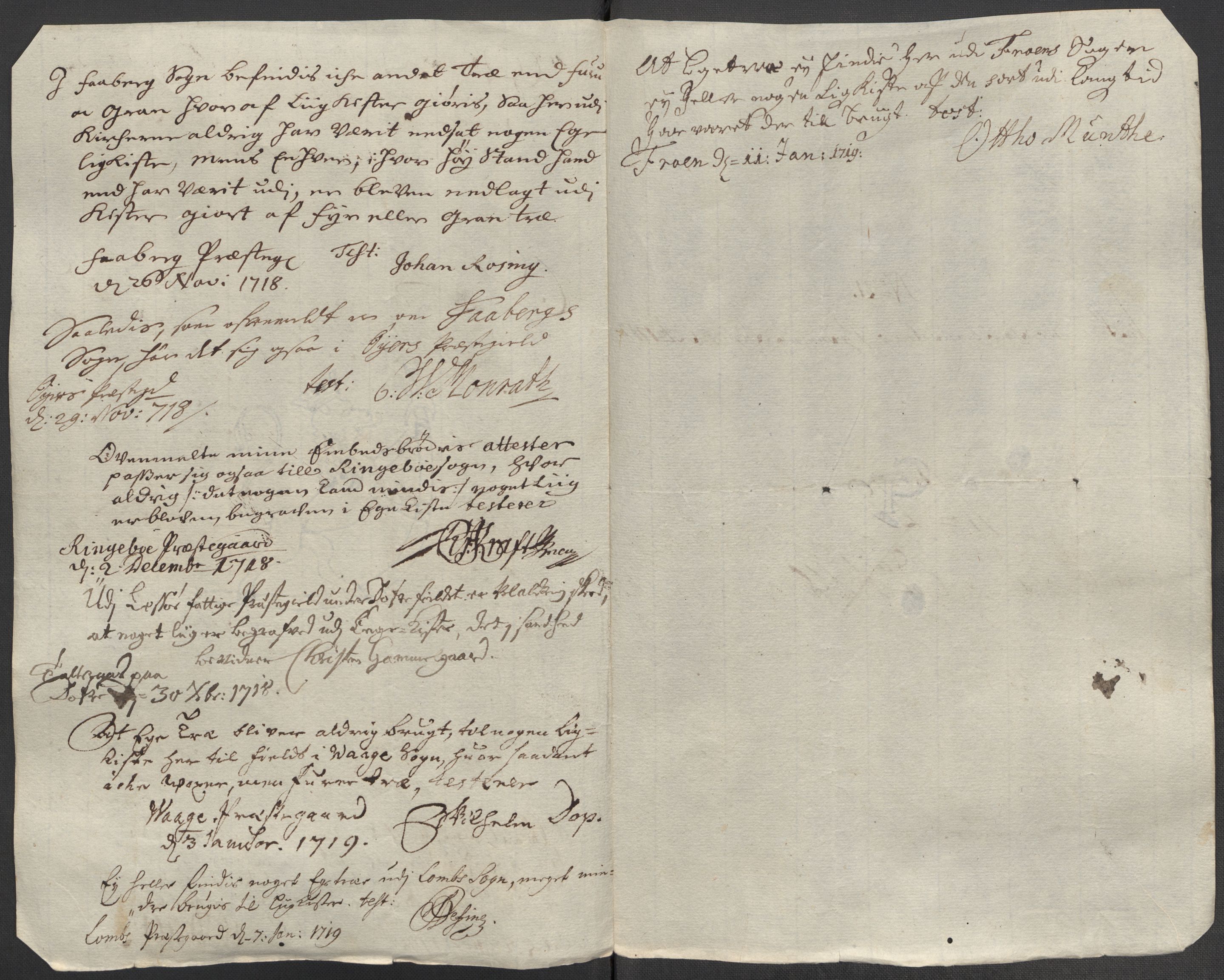 Rentekammeret inntil 1814, Reviderte regnskaper, Fogderegnskap, RA/EA-4092/R17/L1188: Fogderegnskap Gudbrandsdal, 1718, s. 149