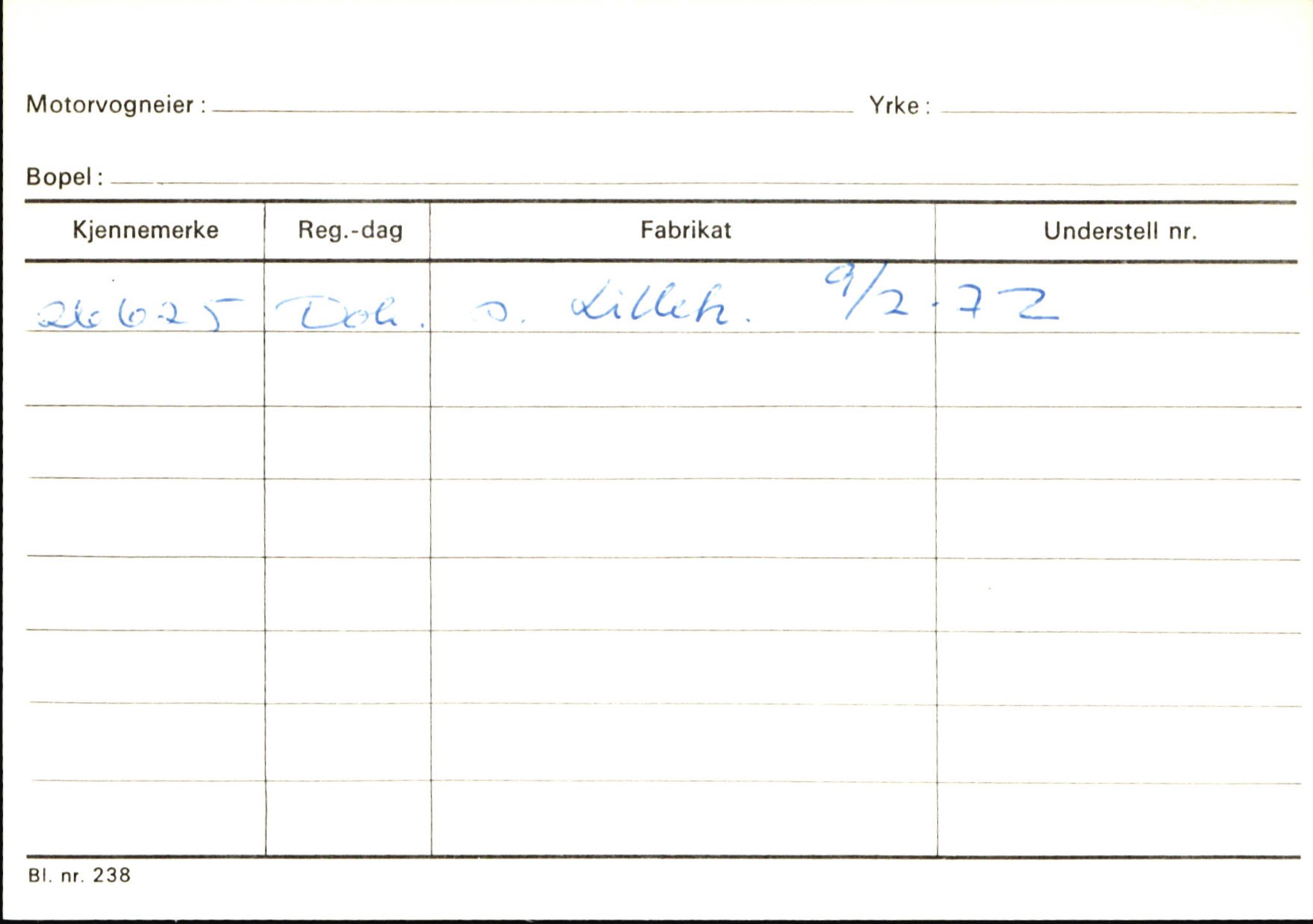 Statens vegvesen, Sogn og Fjordane vegkontor, AV/SAB-A-5301/4/F/L0145: Registerkort Vågsøy S-Å. Årdal I-P, 1945-1975, s. 1368