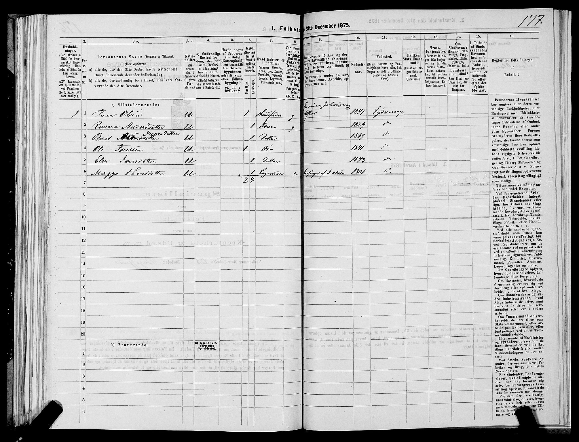 SATØ, Folketelling 1875 for 2030P Sør-Varanger prestegjeld, 1875, s. 1177