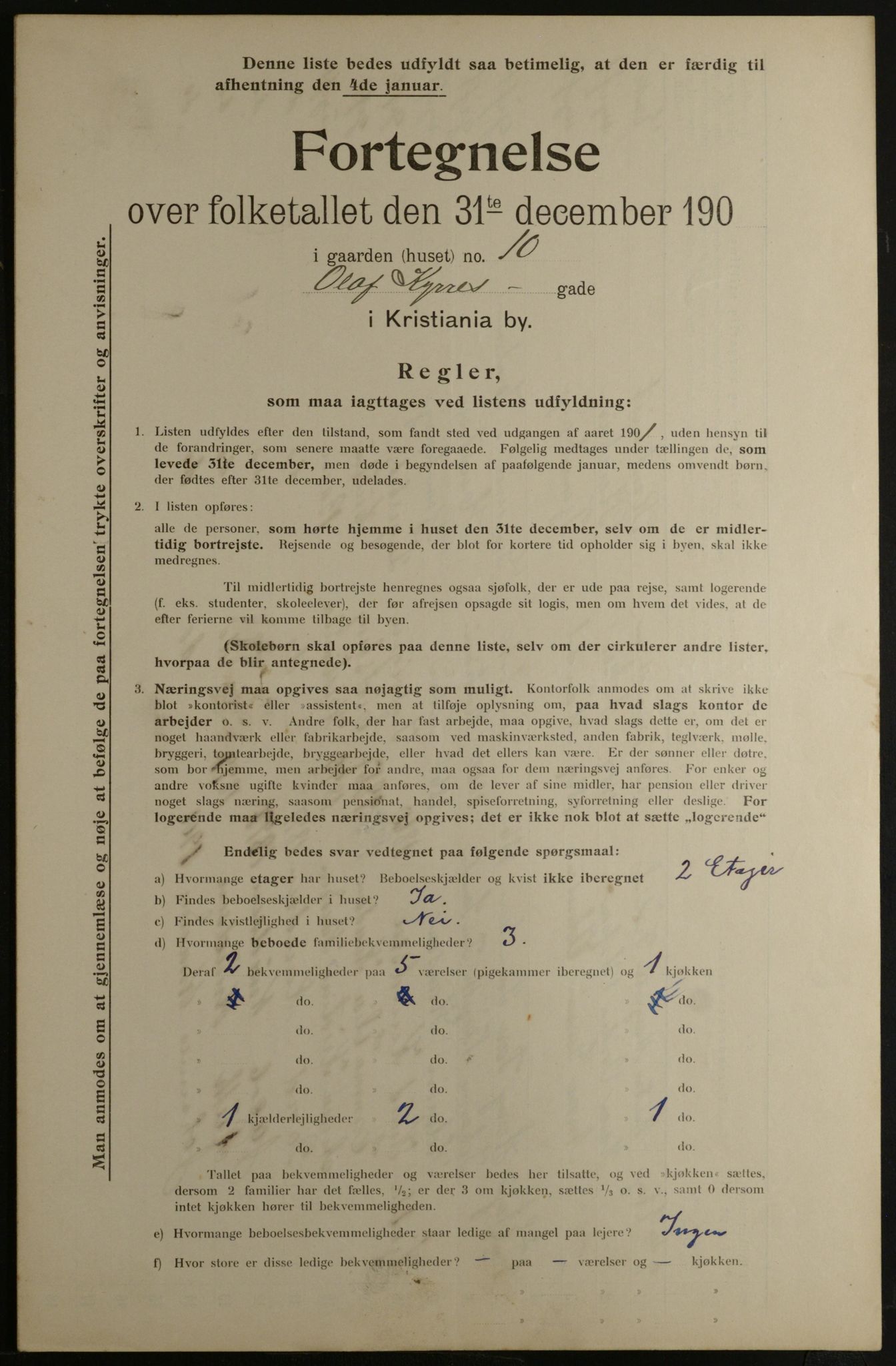 OBA, Kommunal folketelling 31.12.1901 for Kristiania kjøpstad, 1901, s. 11546