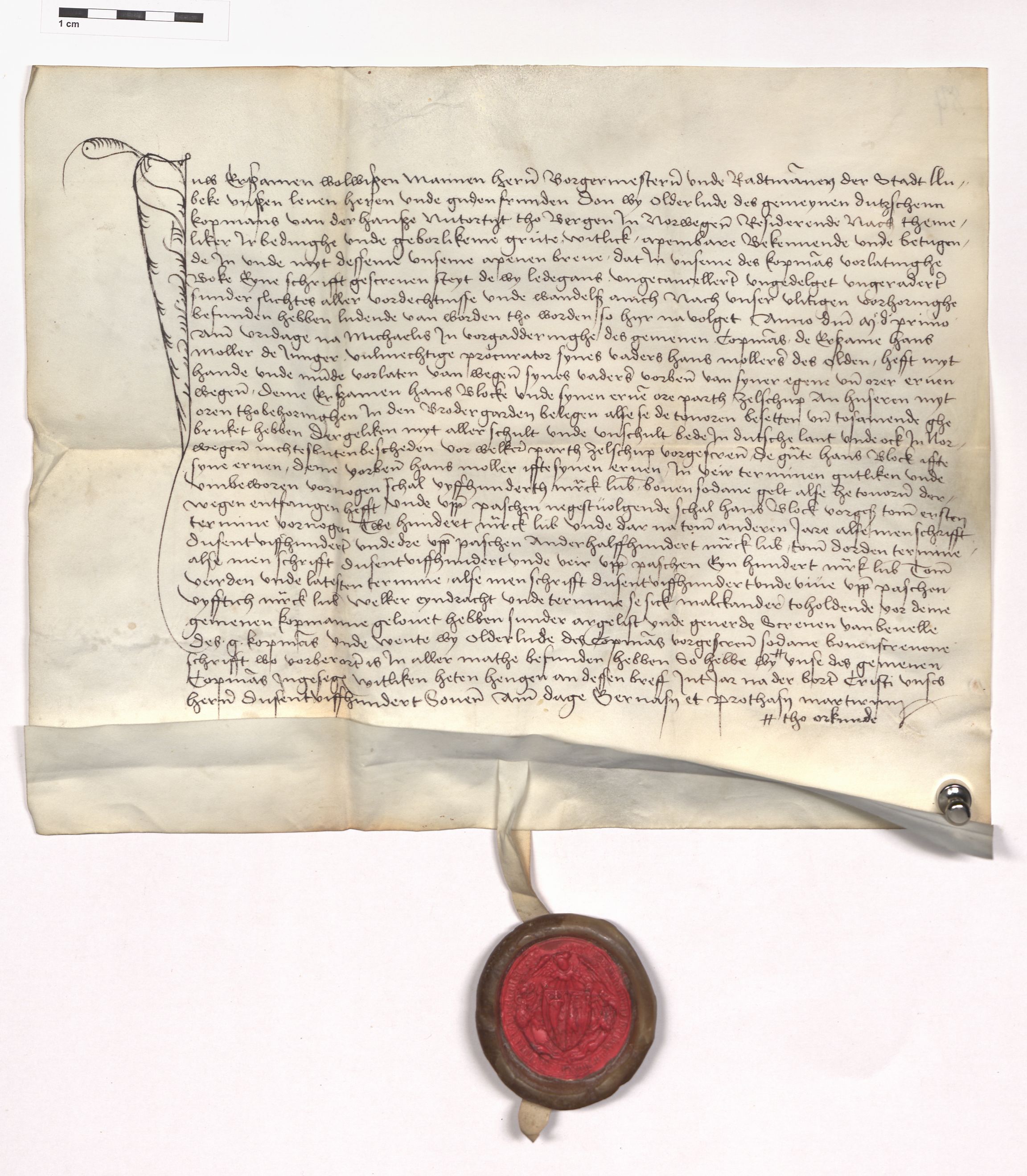 07.1 Urkunden, 3 Auswärtige Beziehungen (Externa), AHL/-/21: Norwegen (Norvagica); Kontor zu Bergen, 1247-1747, s. 870