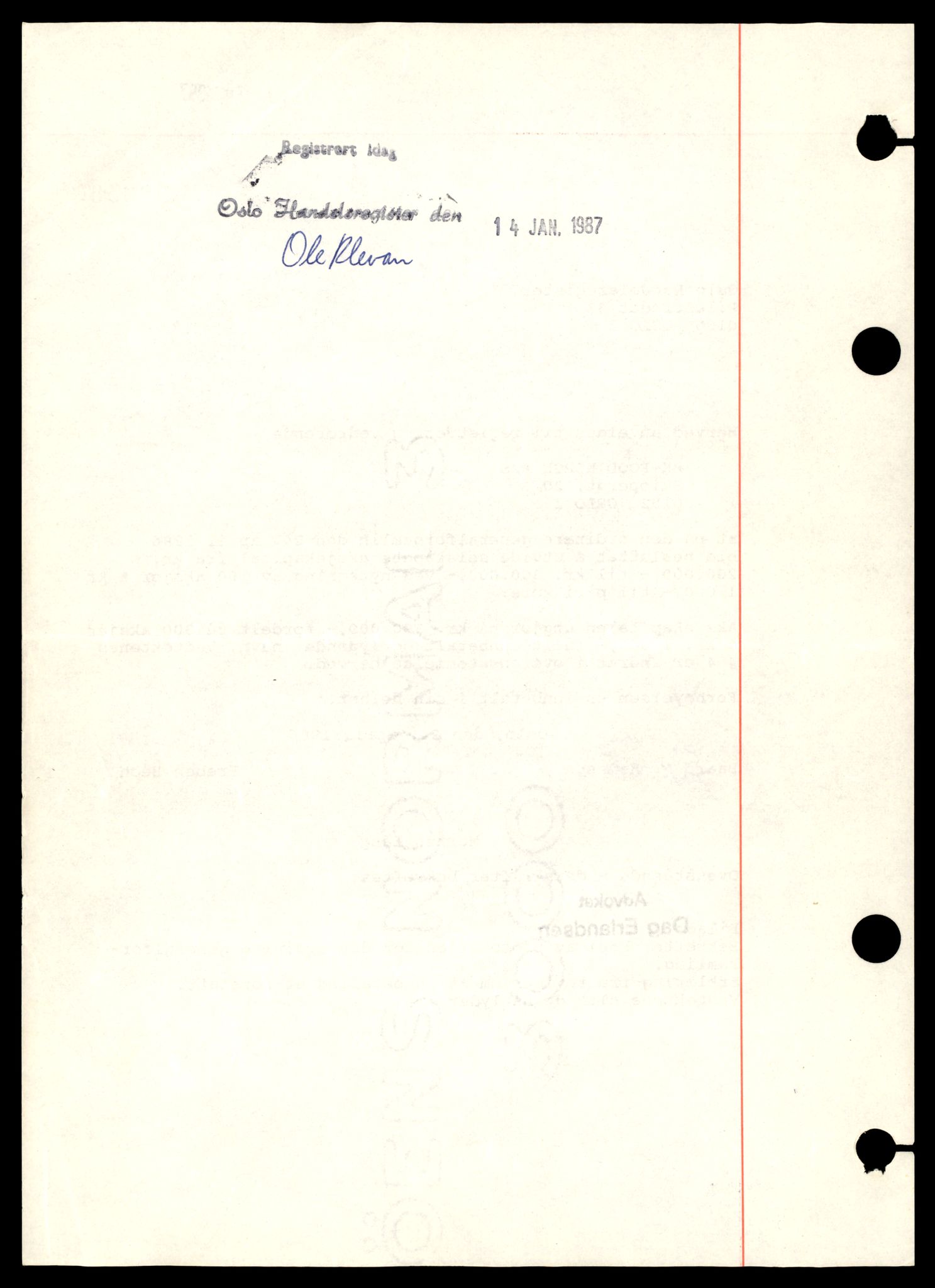 Oslo byfogd, Handelsregisteret, AV/SAT-A-10867/G/Gb/Gba/L0056: Aksjeselskap, Bk-Bok, 1944-1990