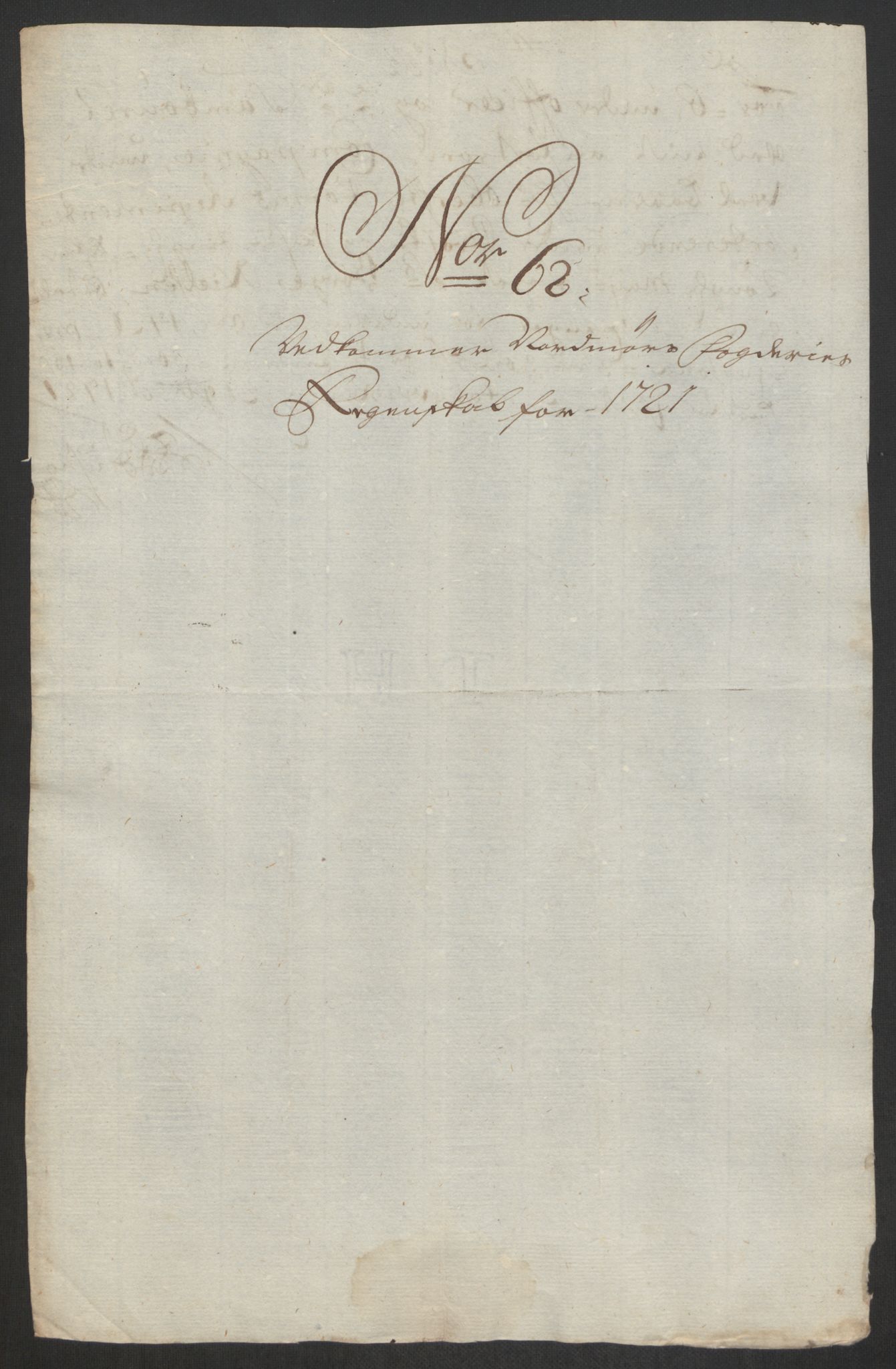 Rentekammeret inntil 1814, Reviderte regnskaper, Fogderegnskap, RA/EA-4092/R56/L3754: Fogderegnskap Nordmøre, 1721, s. 365