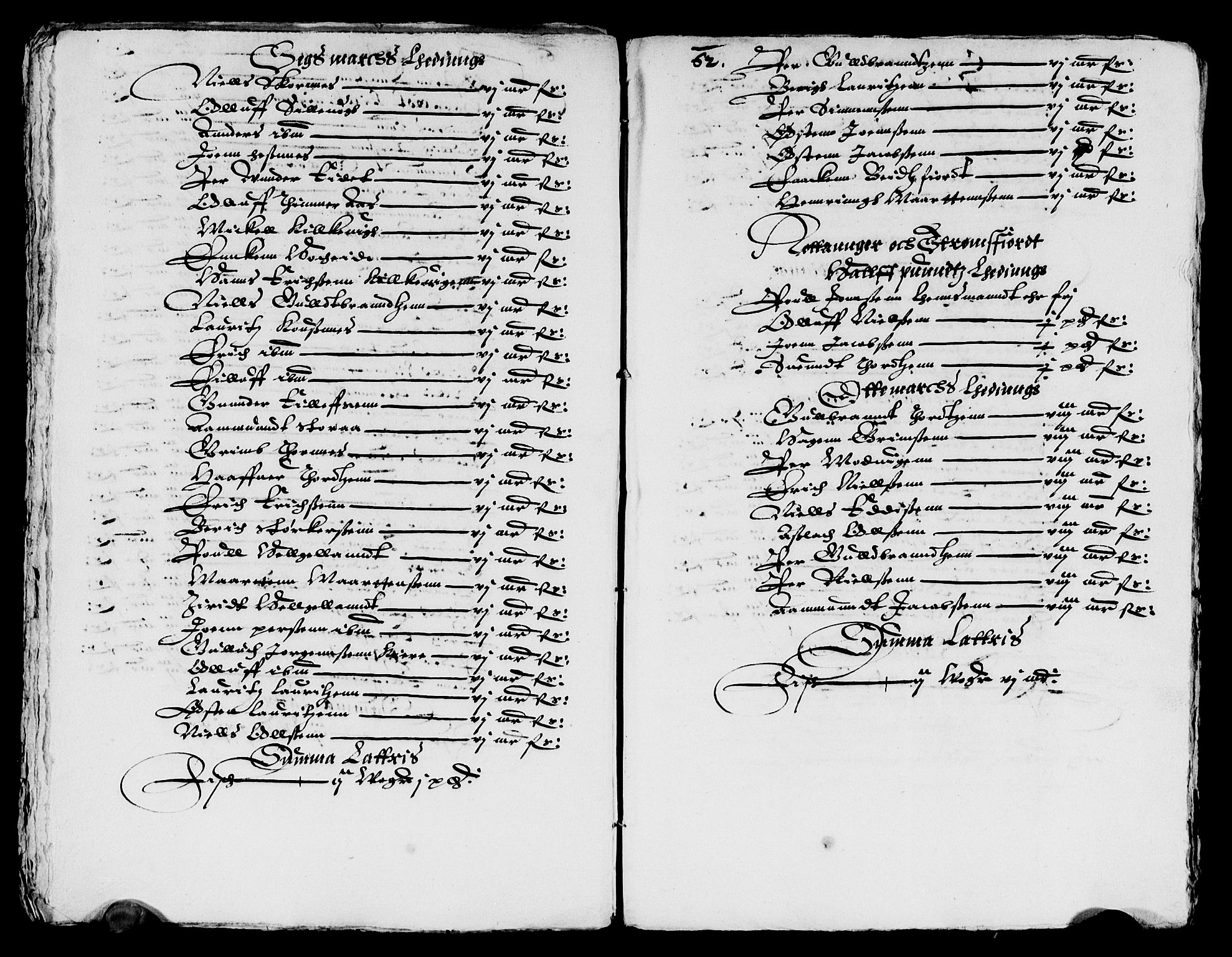 Rentekammeret inntil 1814, Reviderte regnskaper, Lensregnskaper, AV/RA-EA-5023/R/Rb/Rbz/L0009: Nordlandenes len, 1617-1618