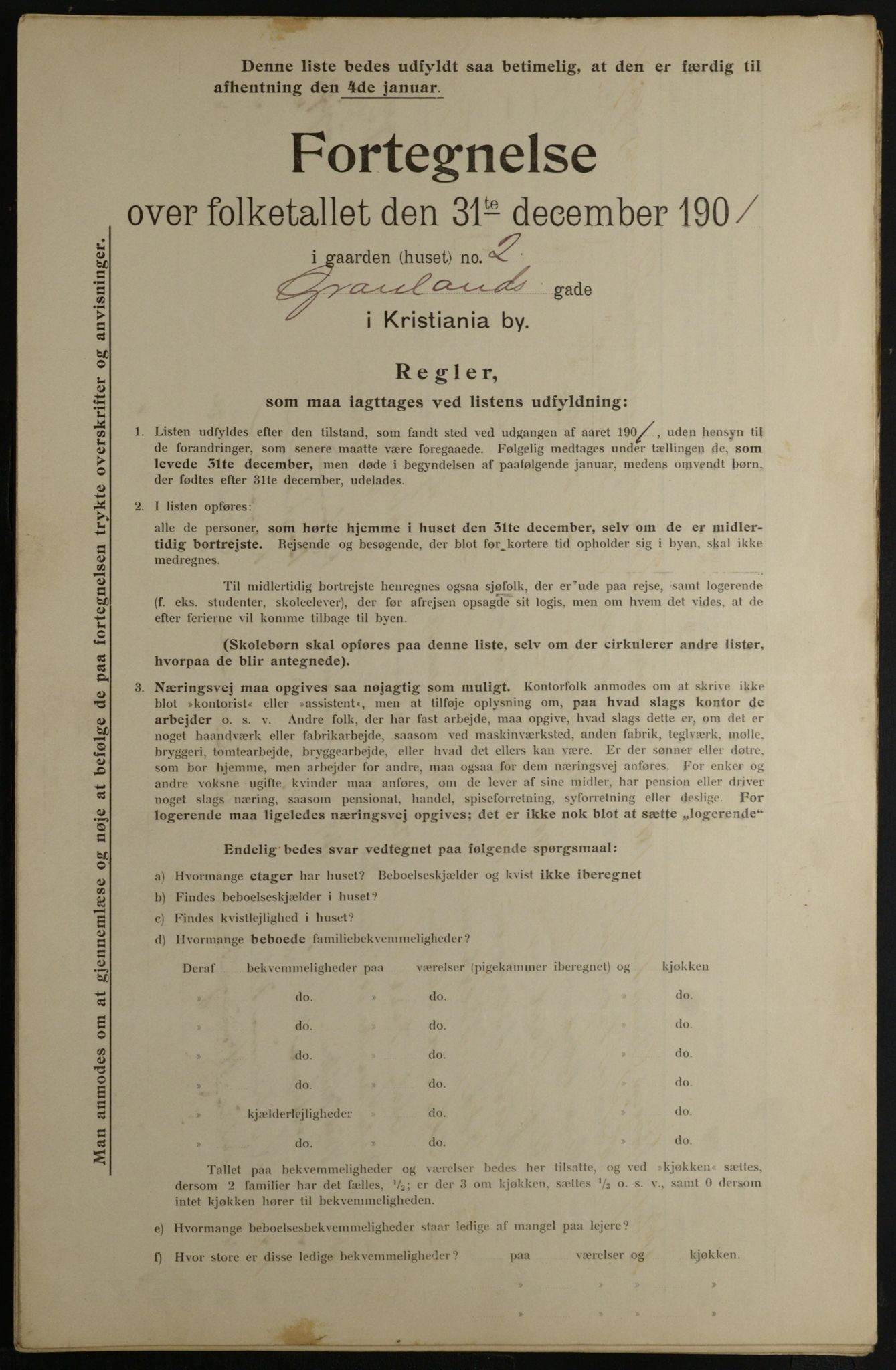 OBA, Kommunal folketelling 31.12.1901 for Kristiania kjøpstad, 1901, s. 5041