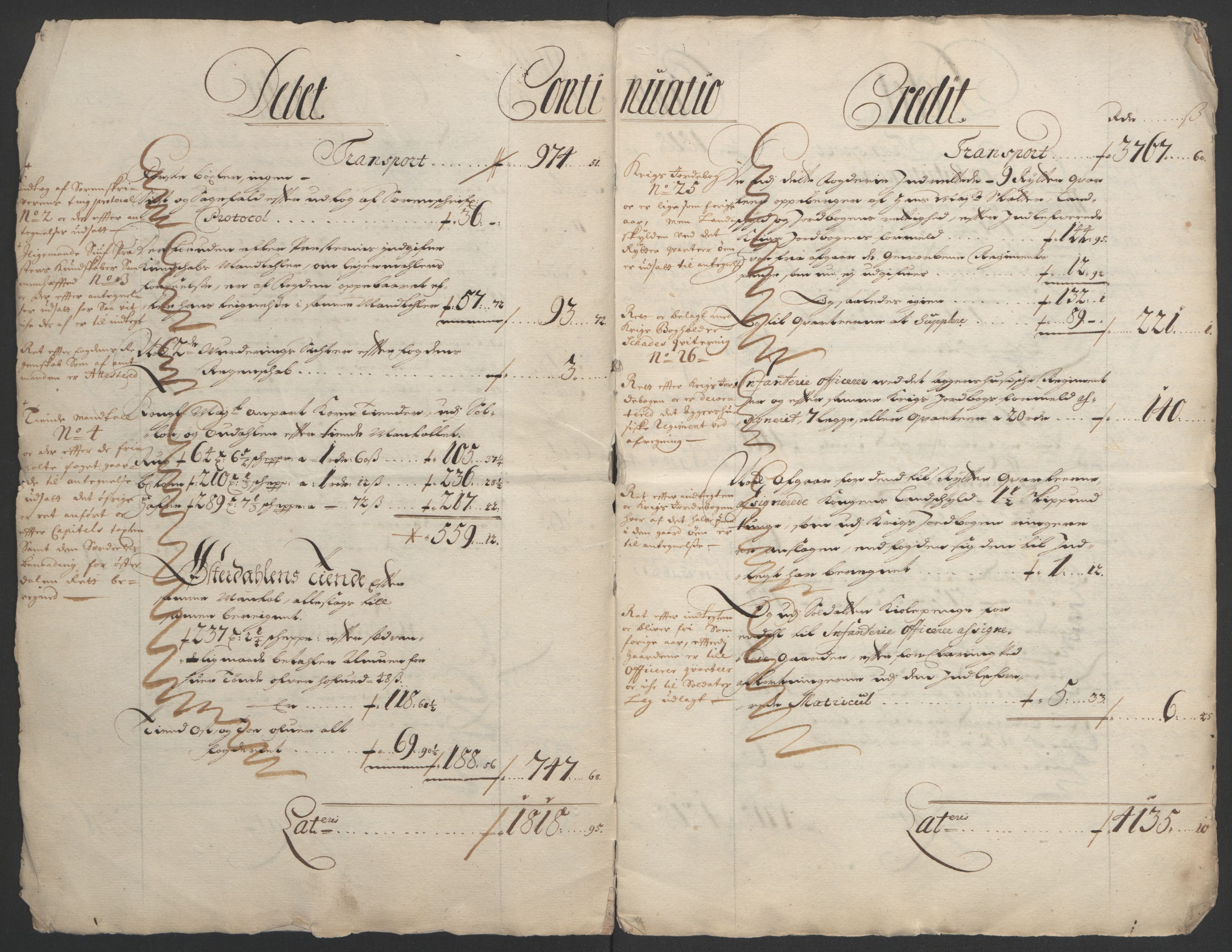 Rentekammeret inntil 1814, Reviderte regnskaper, Fogderegnskap, AV/RA-EA-4092/R13/L0832: Fogderegnskap Solør, Odal og Østerdal, 1694, s. 16