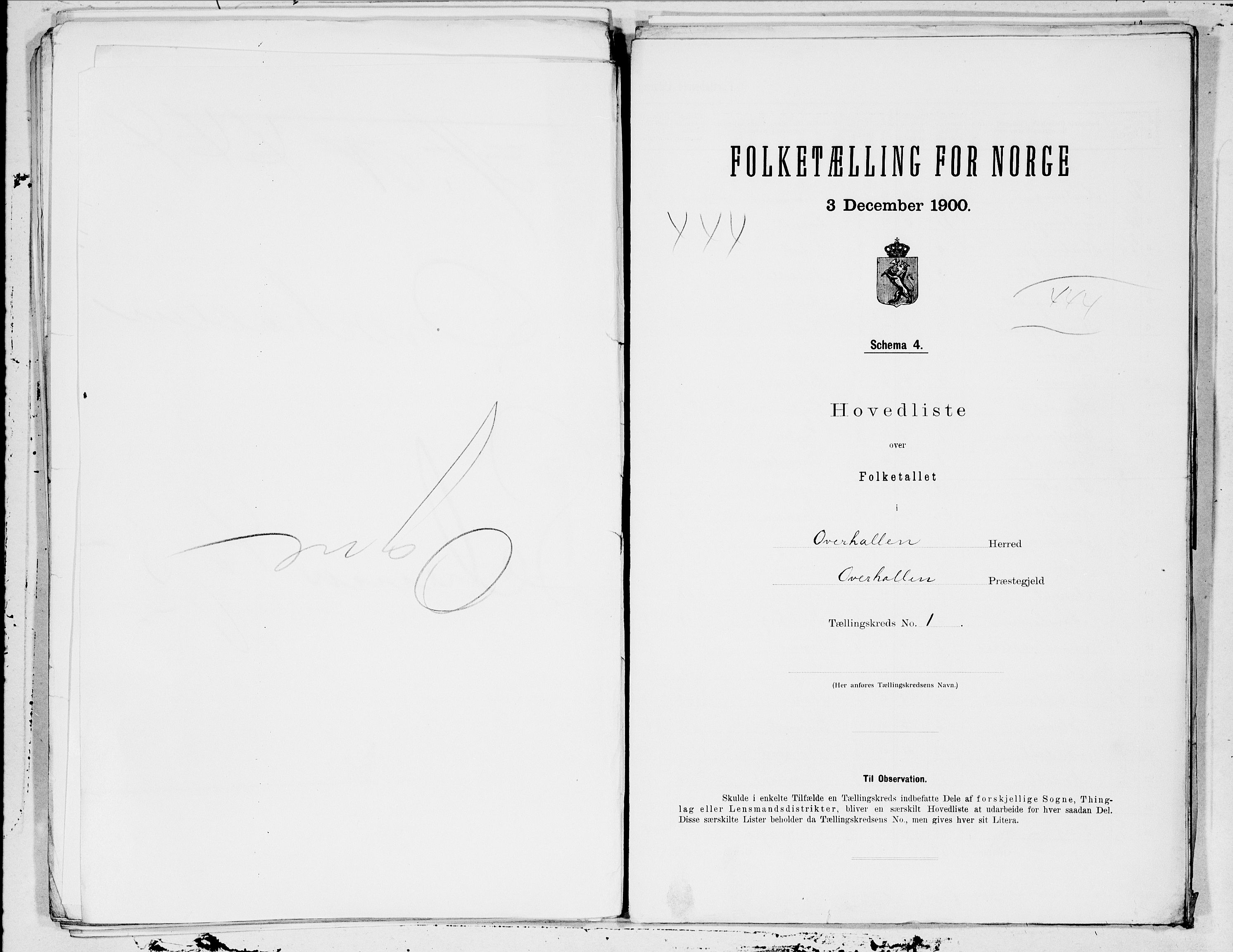 SAT, Folketelling 1900 for 1744 Overhalla herred, 1900, s. 2