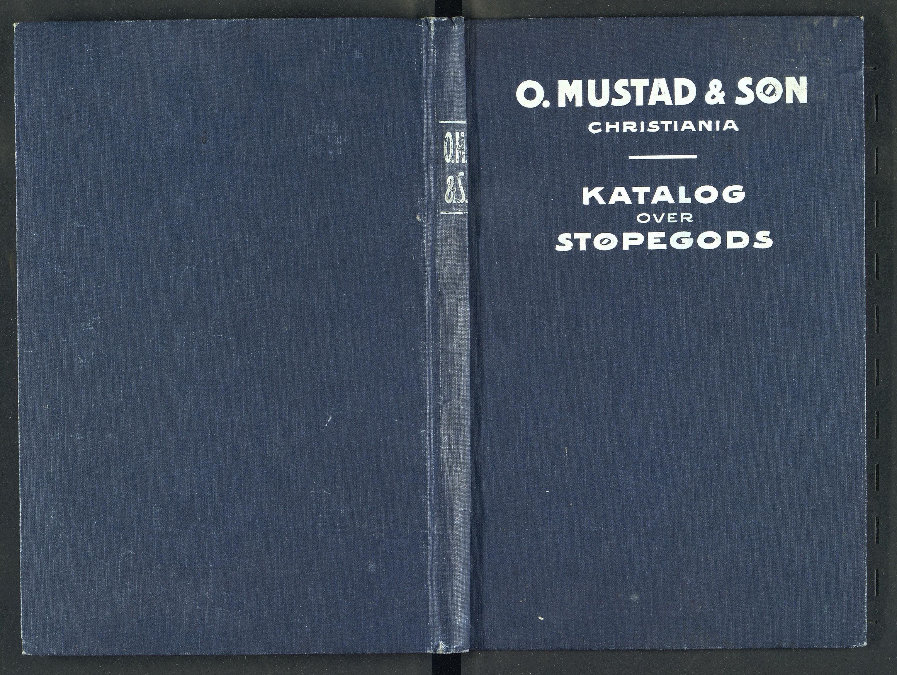 Næs Jernverksmuseets samling av historiske ovnskataloger, NESJ/NJM-006/01/L0017: O. Mustad & Søn Jernstøperi Christiania, Katalog, 1918