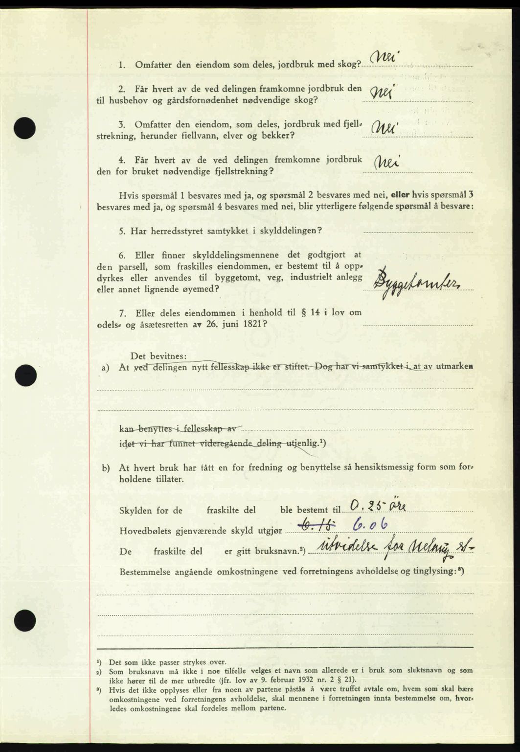 Nedenes sorenskriveri, AV/SAK-1221-0006/G/Gb/Gba/L0059: Pantebok nr. A11, 1948-1948, Dagboknr: 643/1948