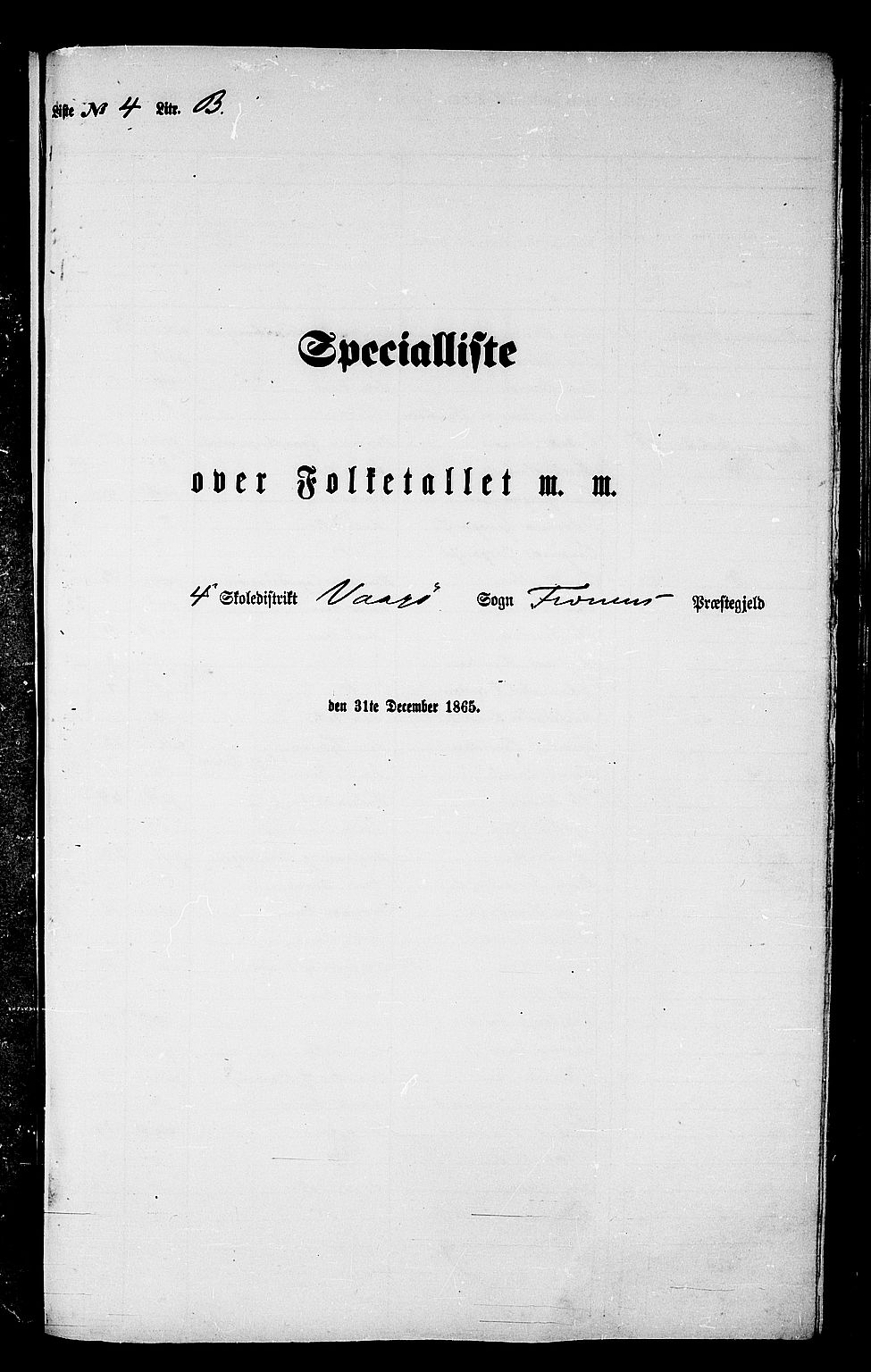 RA, Folketelling 1865 for 1548P Fræna prestegjeld, 1865, s. 65