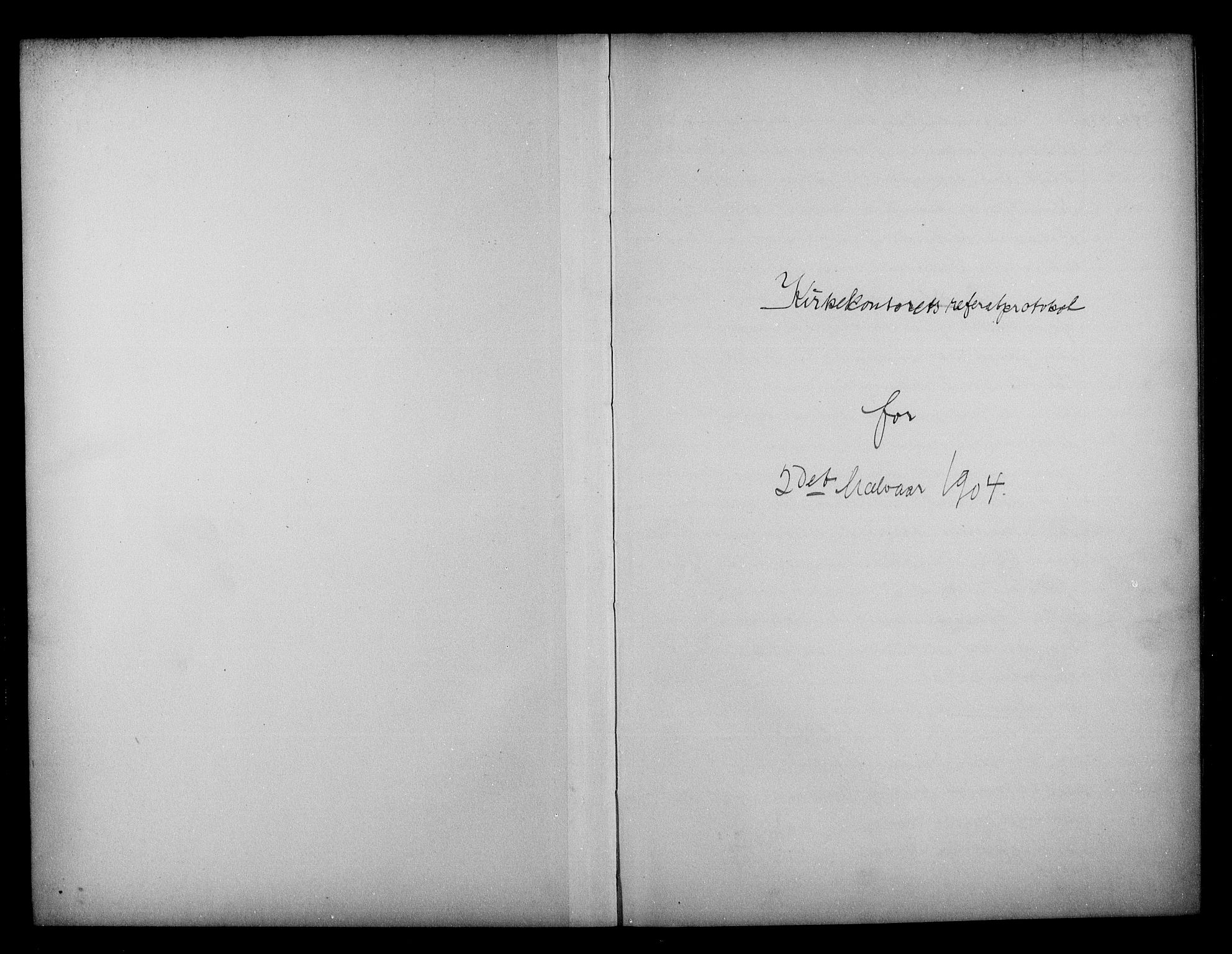 Kirke- og undervisningsdepartementet, Kontoret  for kirke og geistlighet A, AV/RA-S-1007/A/Aa/L0284: Referatprotokoll bd. 2. Ref.nr. 131-233, 1904