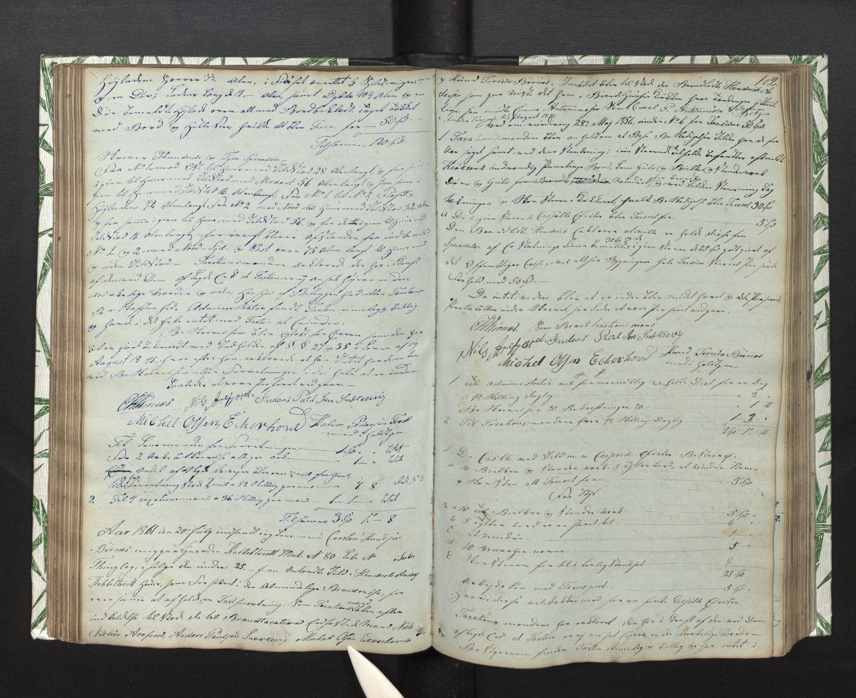 Lensmannen i Fjell, AV/SAB-A-32301/0012/L0001: Branntakstprotokoll, 1846-1877, s. 101b-102a
