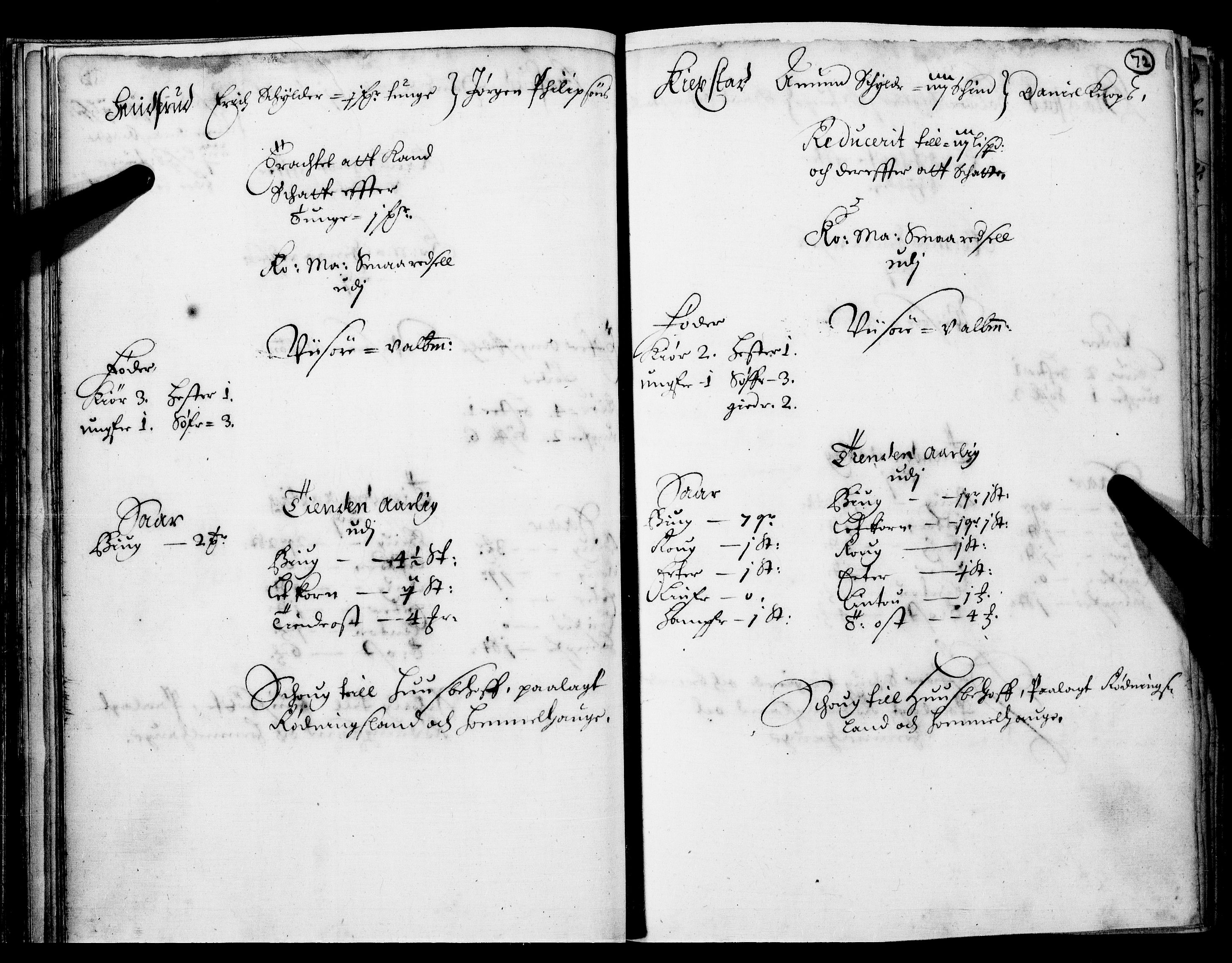 Rentekammeret inntil 1814, Realistisk ordnet avdeling, RA/EA-4070/N/Nb/Nba/L0016: Hadeland og Valdres fogderi, 1. del, 1667, s. 71b-72a