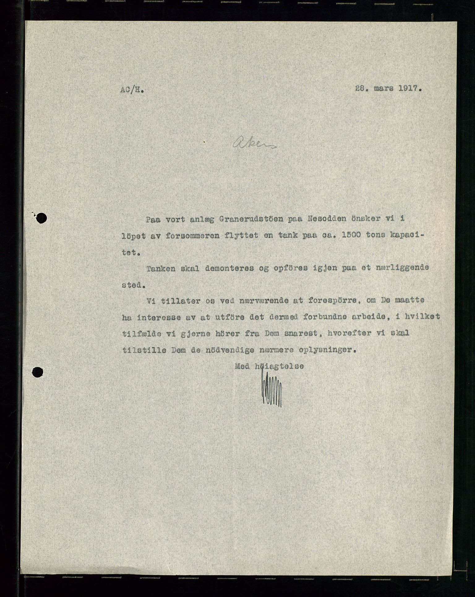 Pa 1521 - A/S Norske Shell, AV/SAST-A-101915/E/Ea/Eaa/L0001: Sjefskorrespondanse, 1917, s. 4