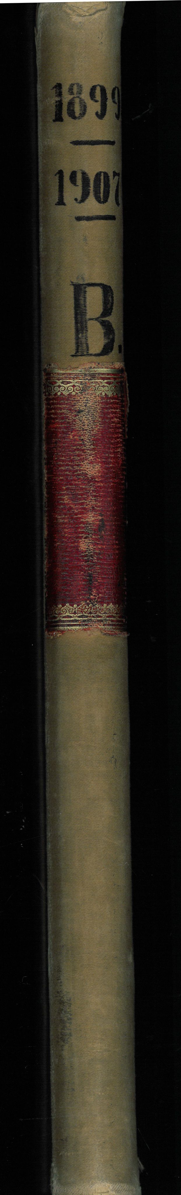Brodtkorb handel A/S, VAMU/A-0001/F/Fd/L0001: Opgjørsbog for Pomorer og Russer B, 1899-1907