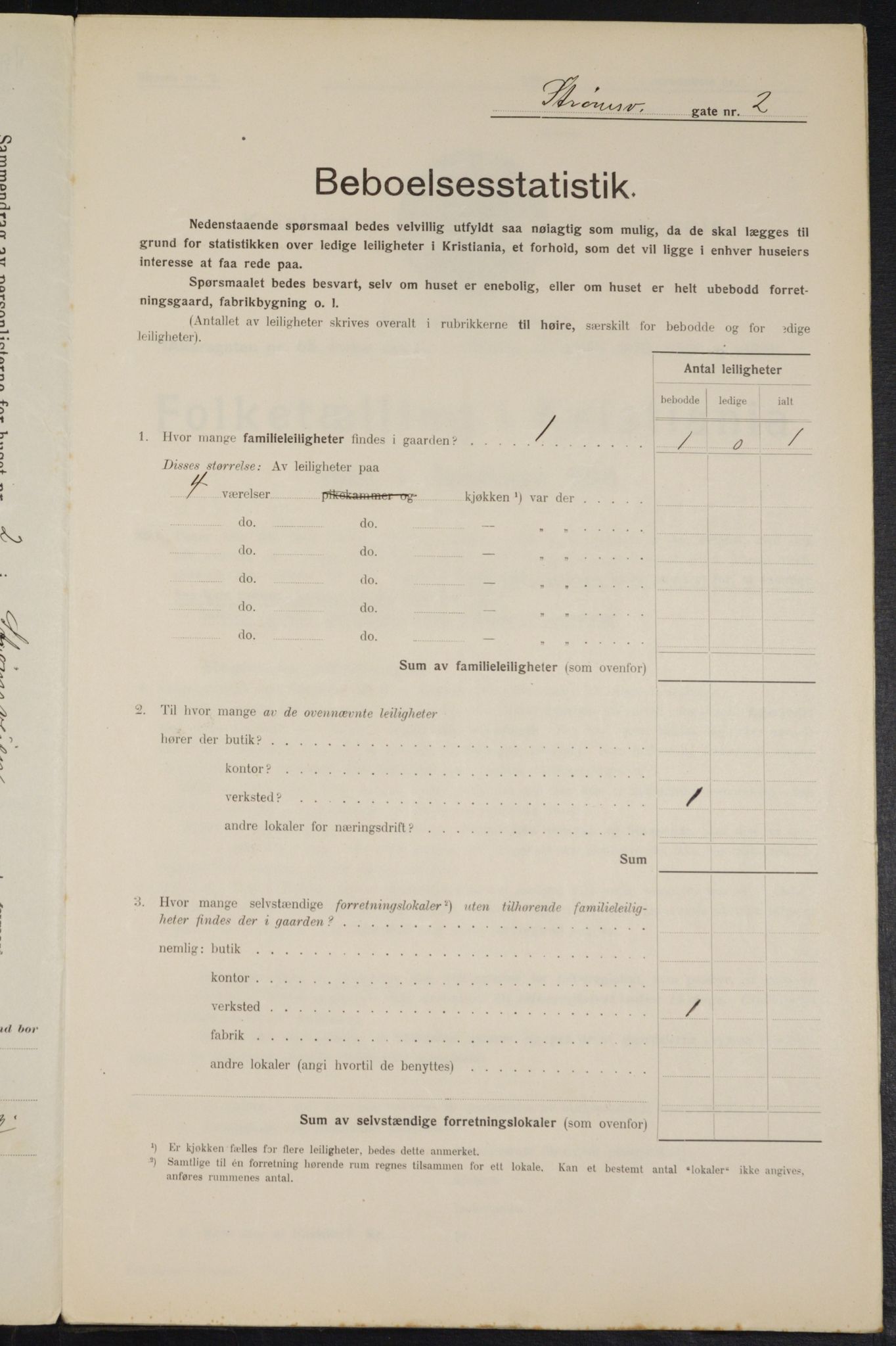 OBA, Kommunal folketelling 1.2.1914 for Kristiania, 1914, s. 104655