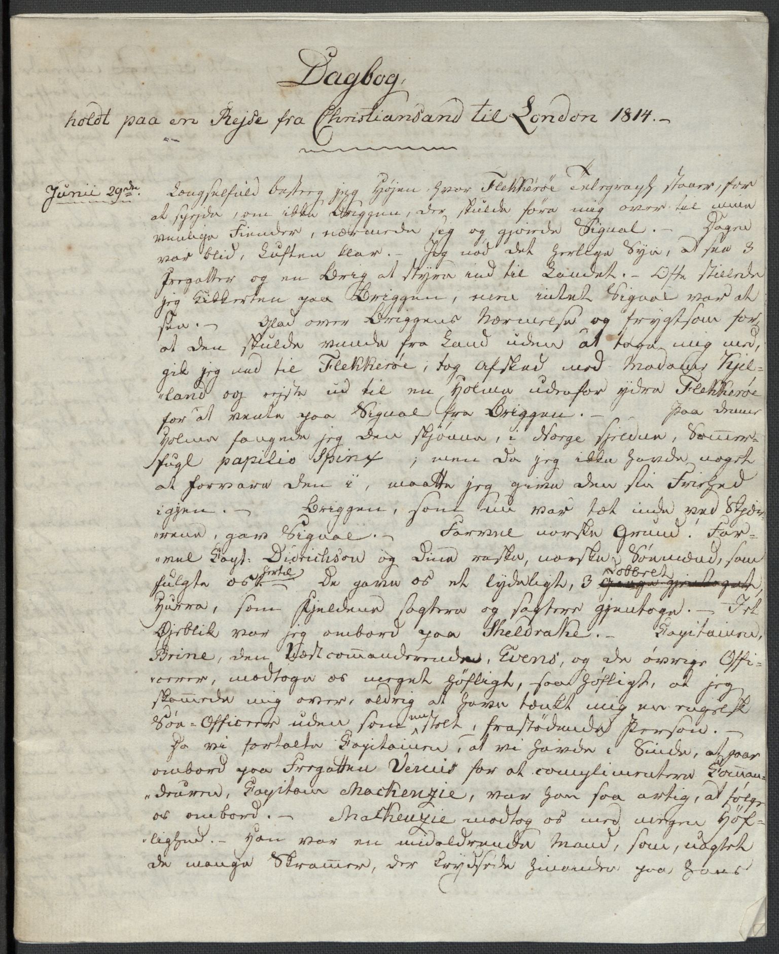 Christie, Wilhelm Frimann Koren, RA/PA-0014/F/L0004: Christies dokumenter fra 1814, 1814, s. 150