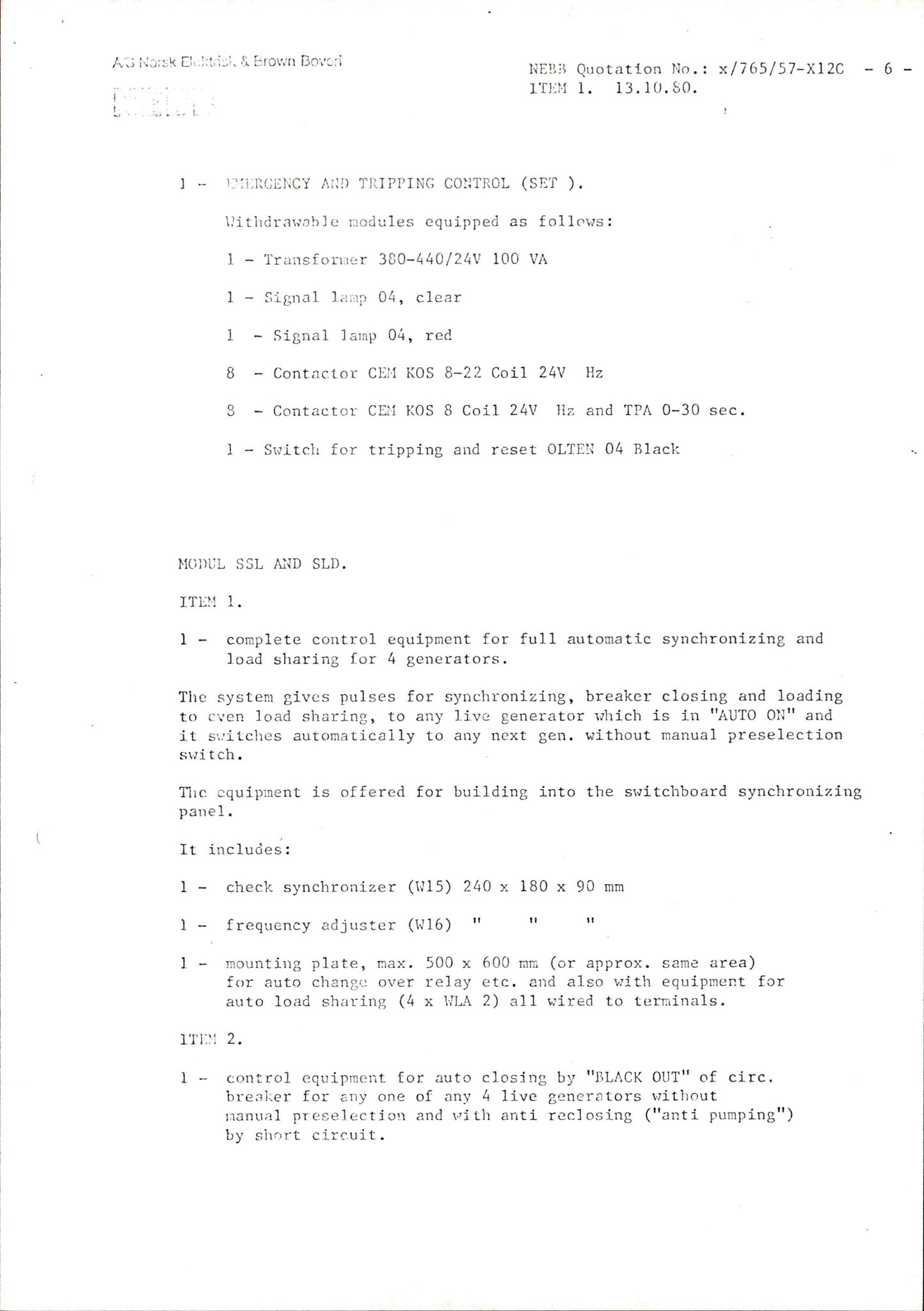 Pa 1503 - Stavanger Drilling AS, AV/SAST-A-101906/2/E/Eb/Eba/L0019: Alexander L. Kielland repair, 1974-1981