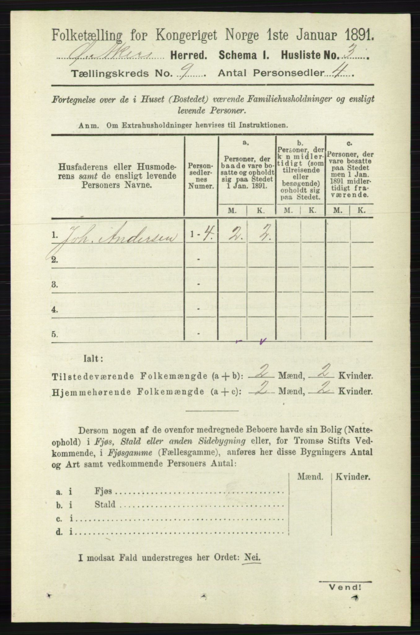 RA, Folketelling 1891 for 0218 Aker herred, 1891, s. 8289