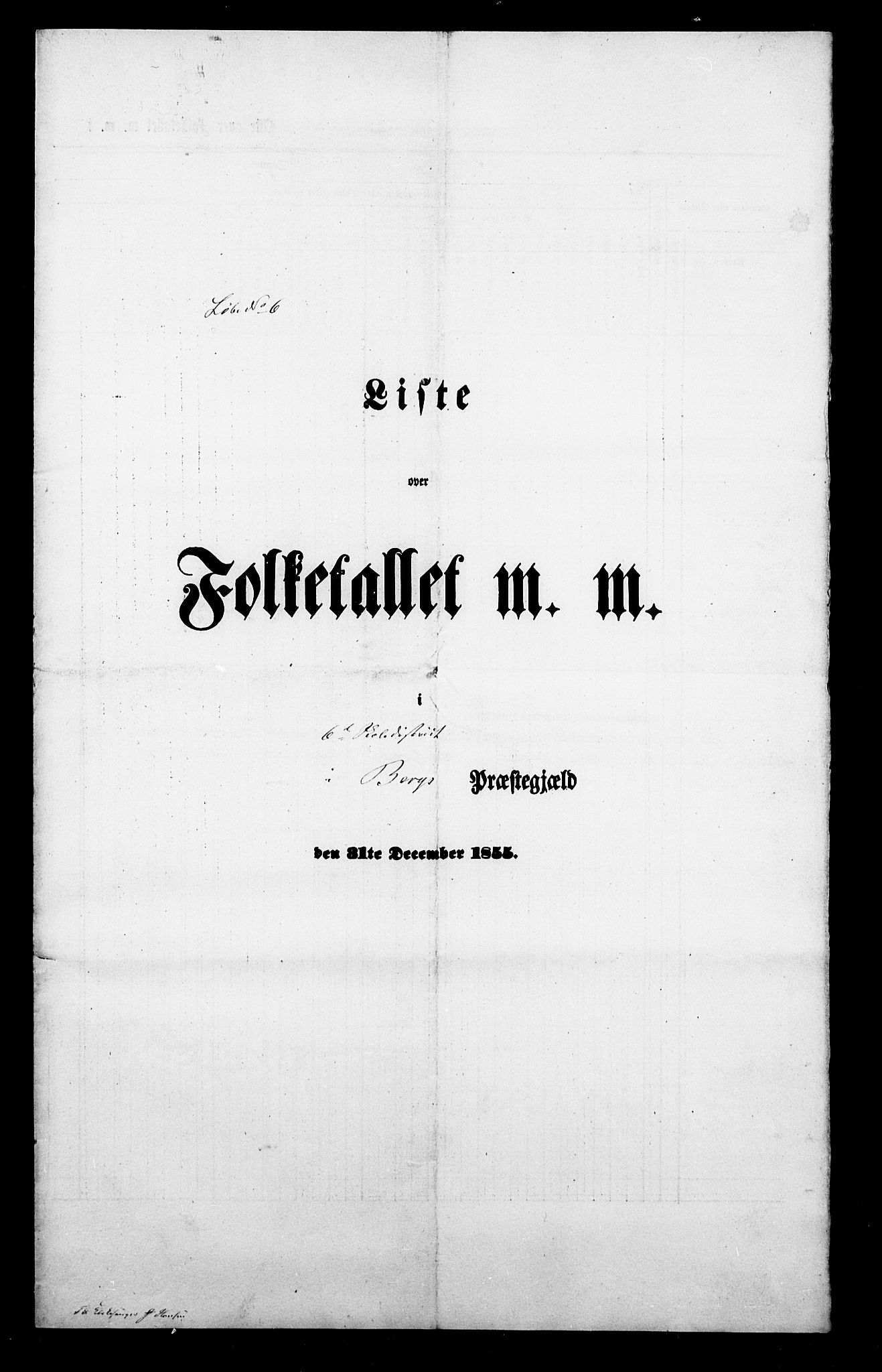 , Folketelling 1855 for 0116P Berg prestegjeld, 1855, s. 23
