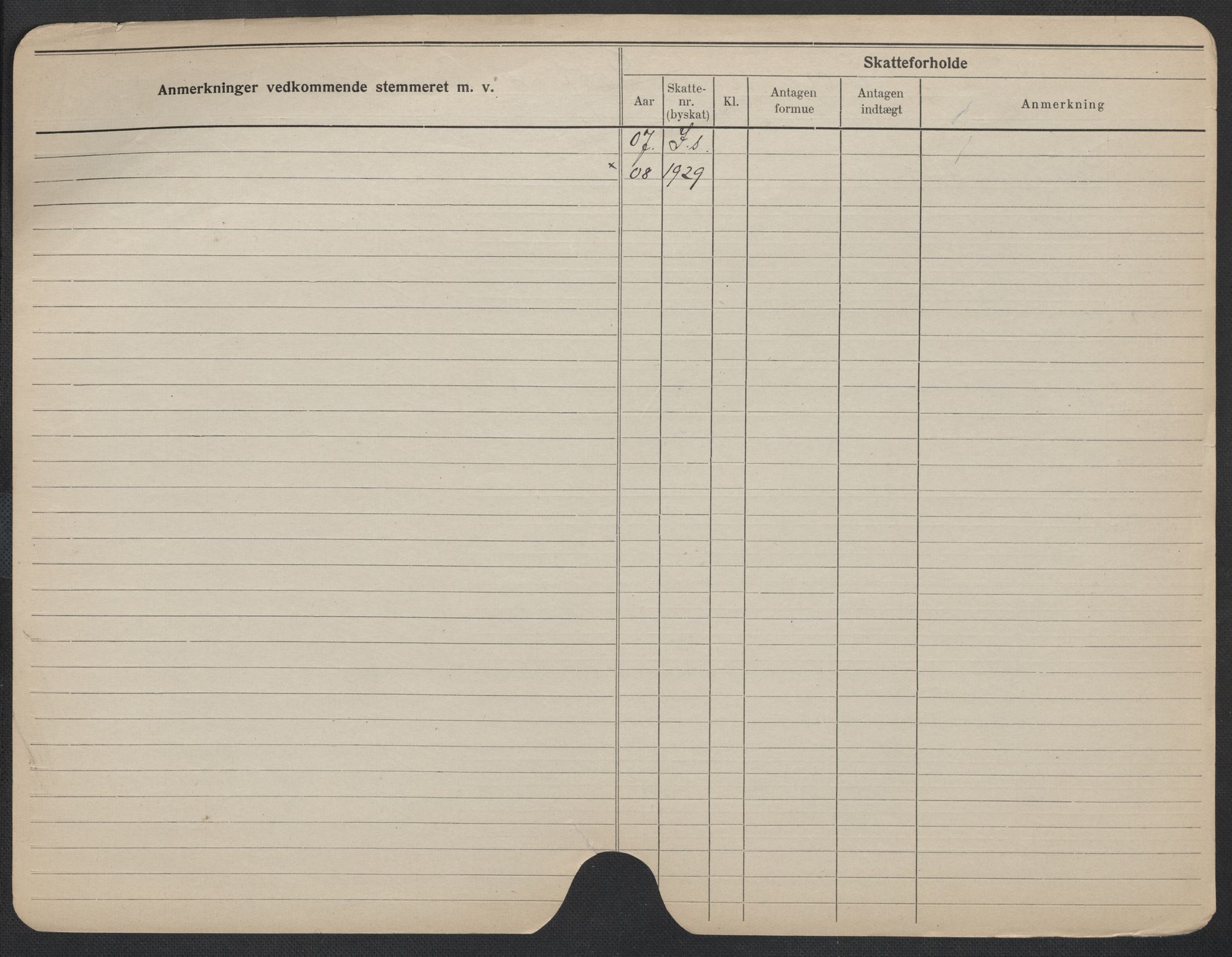 Oslo folkeregister, Registerkort, SAO/A-11715/F/Fa/Fac/L0010: Menn, 1906-1914, s. 1152b