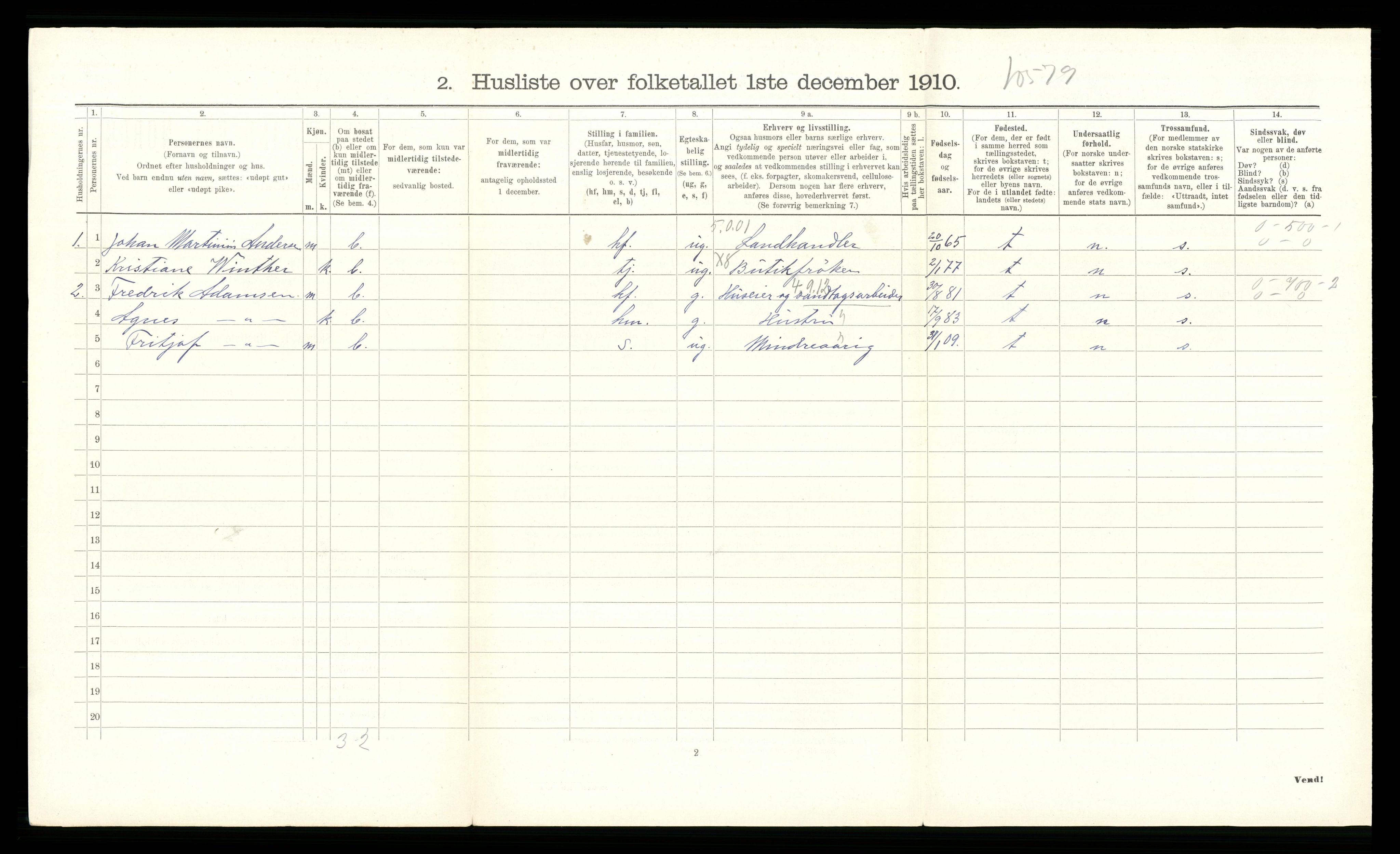 RA, Folketelling 1910 for 0628 Hurum herred, 1910, s. 991