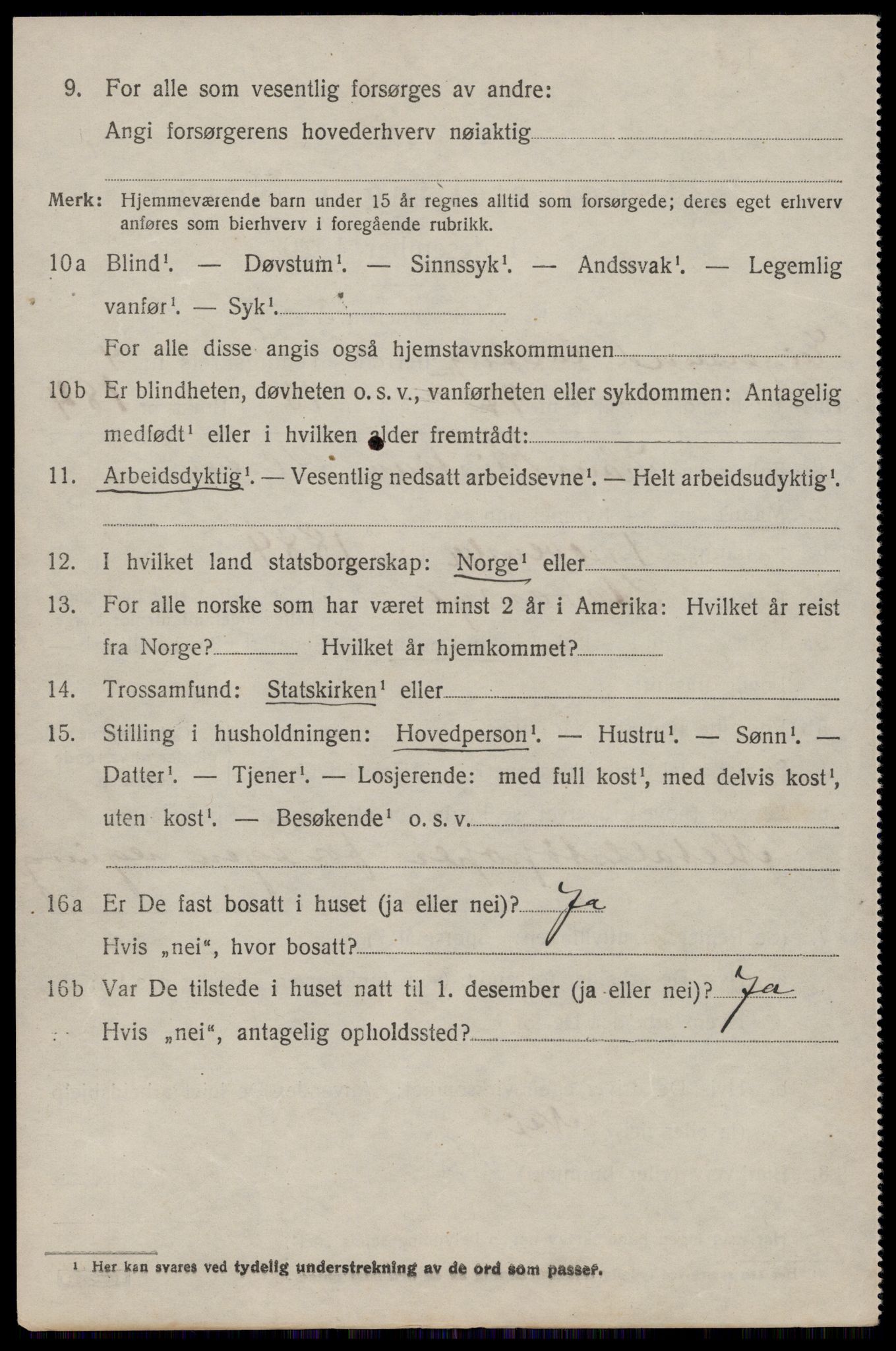 SAST, Folketelling 1920 for 1116 Eigersund herred, 1920, s. 3344