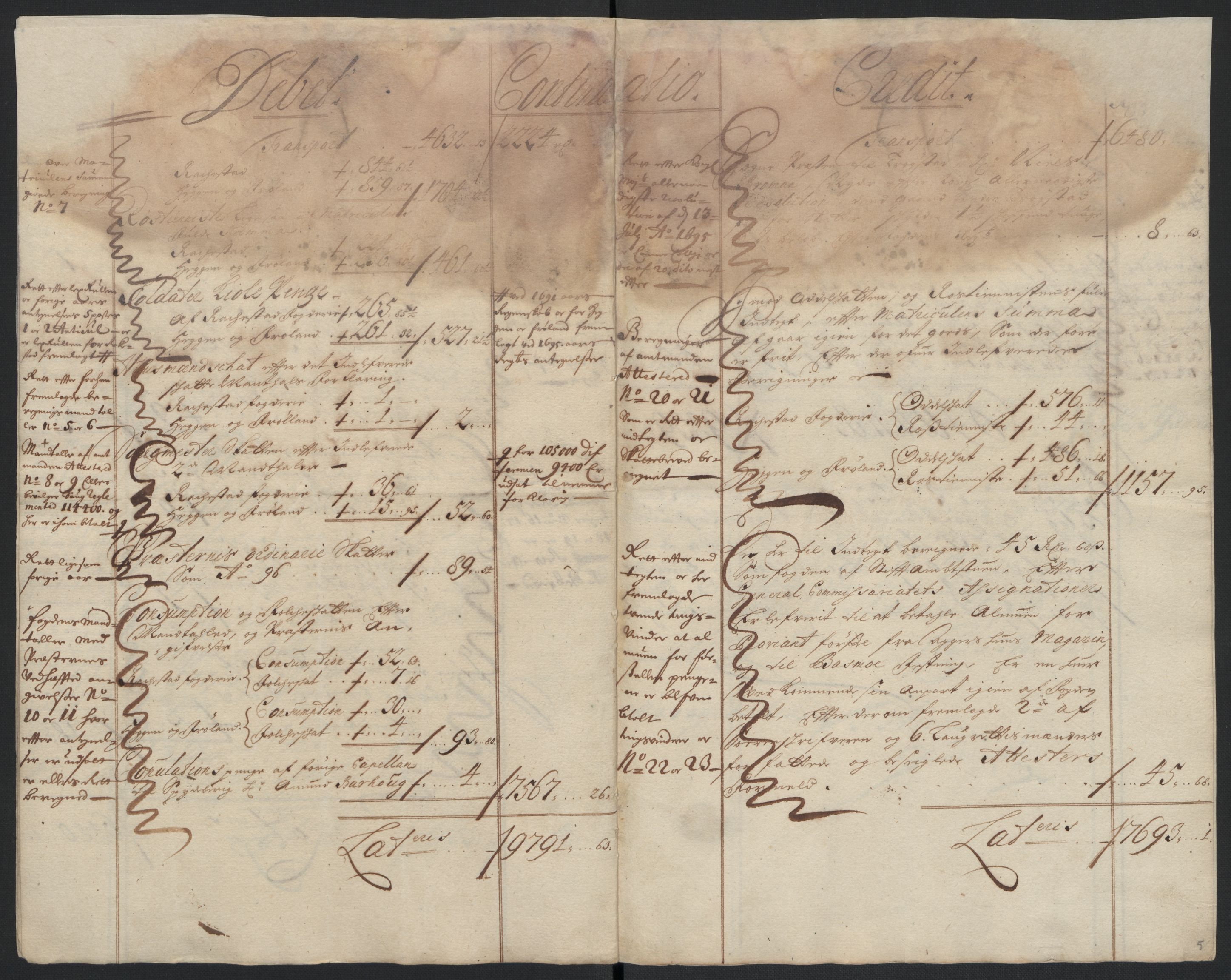Rentekammeret inntil 1814, Reviderte regnskaper, Fogderegnskap, AV/RA-EA-4092/R07/L0287: Fogderegnskap Rakkestad, Heggen og Frøland, 1697, s. 7