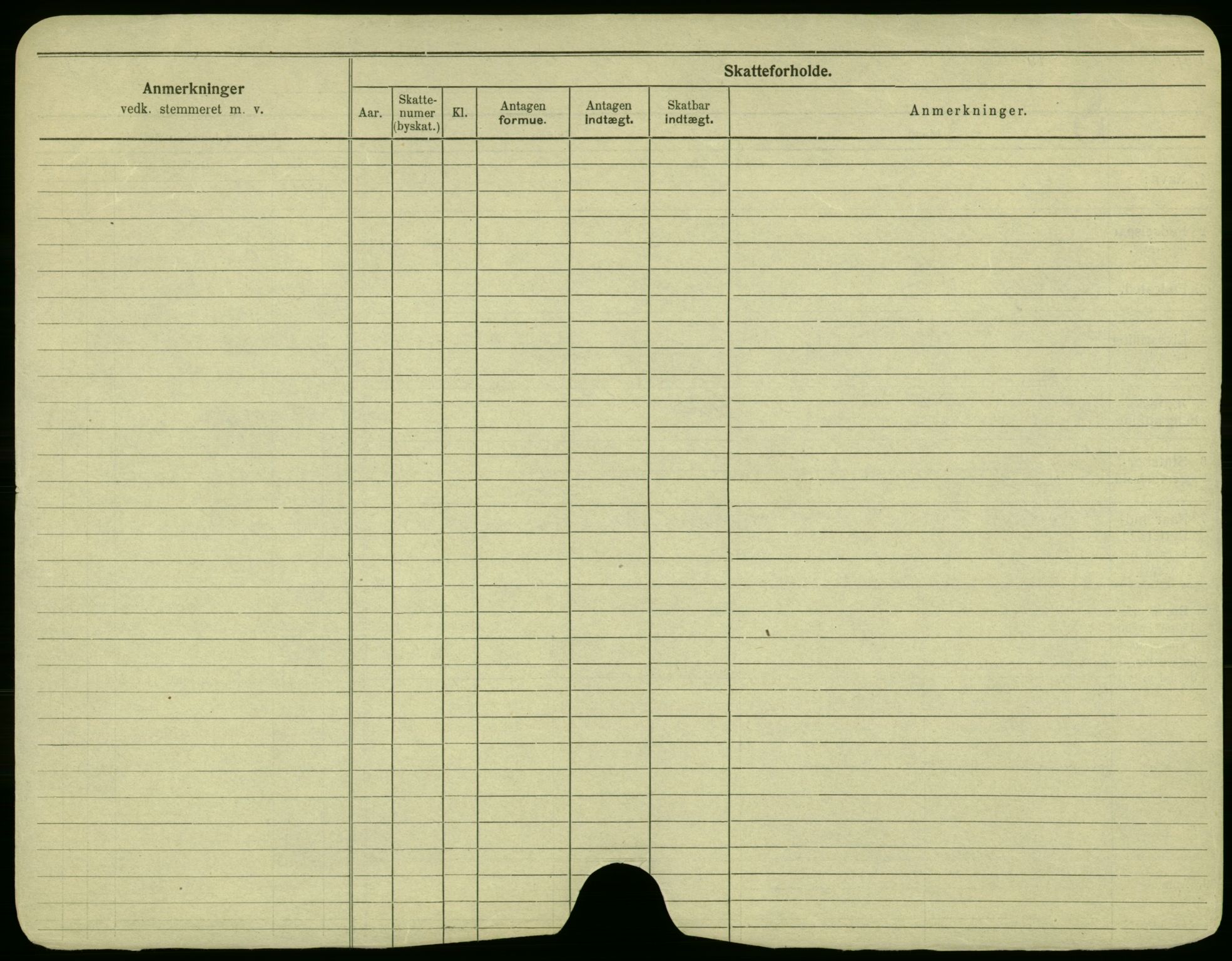 Oslo folkeregister, Registerkort, AV/SAO-A-11715/F/Fa/Fac/L0005: Menn, 1906-1914, s. 4b