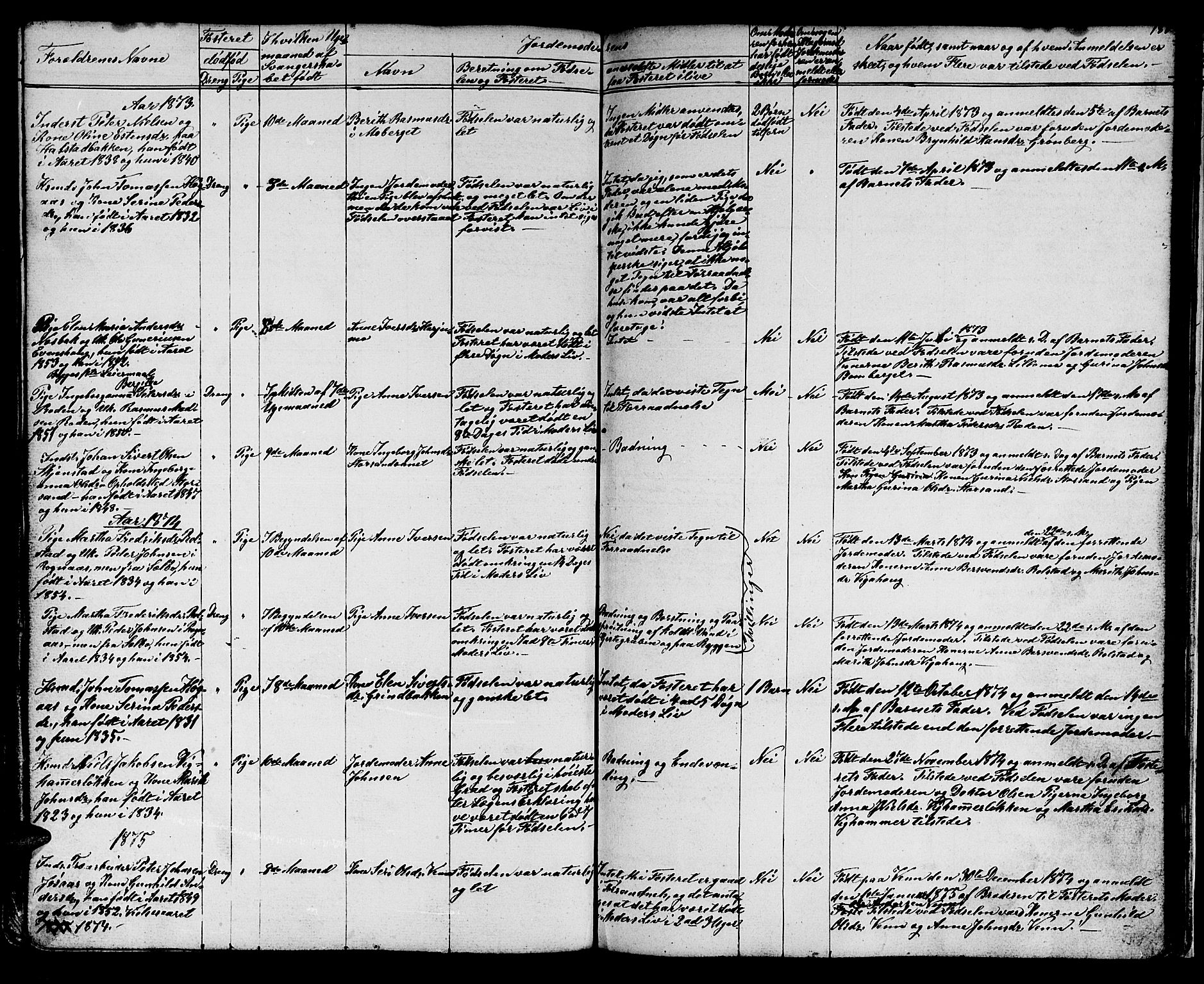 Ministerialprotokoller, klokkerbøker og fødselsregistre - Sør-Trøndelag, AV/SAT-A-1456/616/L0422: Klokkerbok nr. 616C05, 1850-1888, s. 180