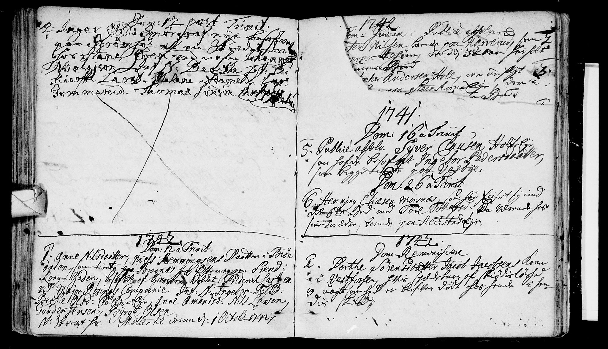 Eiker kirkebøker, AV/SAKO-A-4/F/Fa/L0004: Ministerialbok nr. I 4, 1705-1763