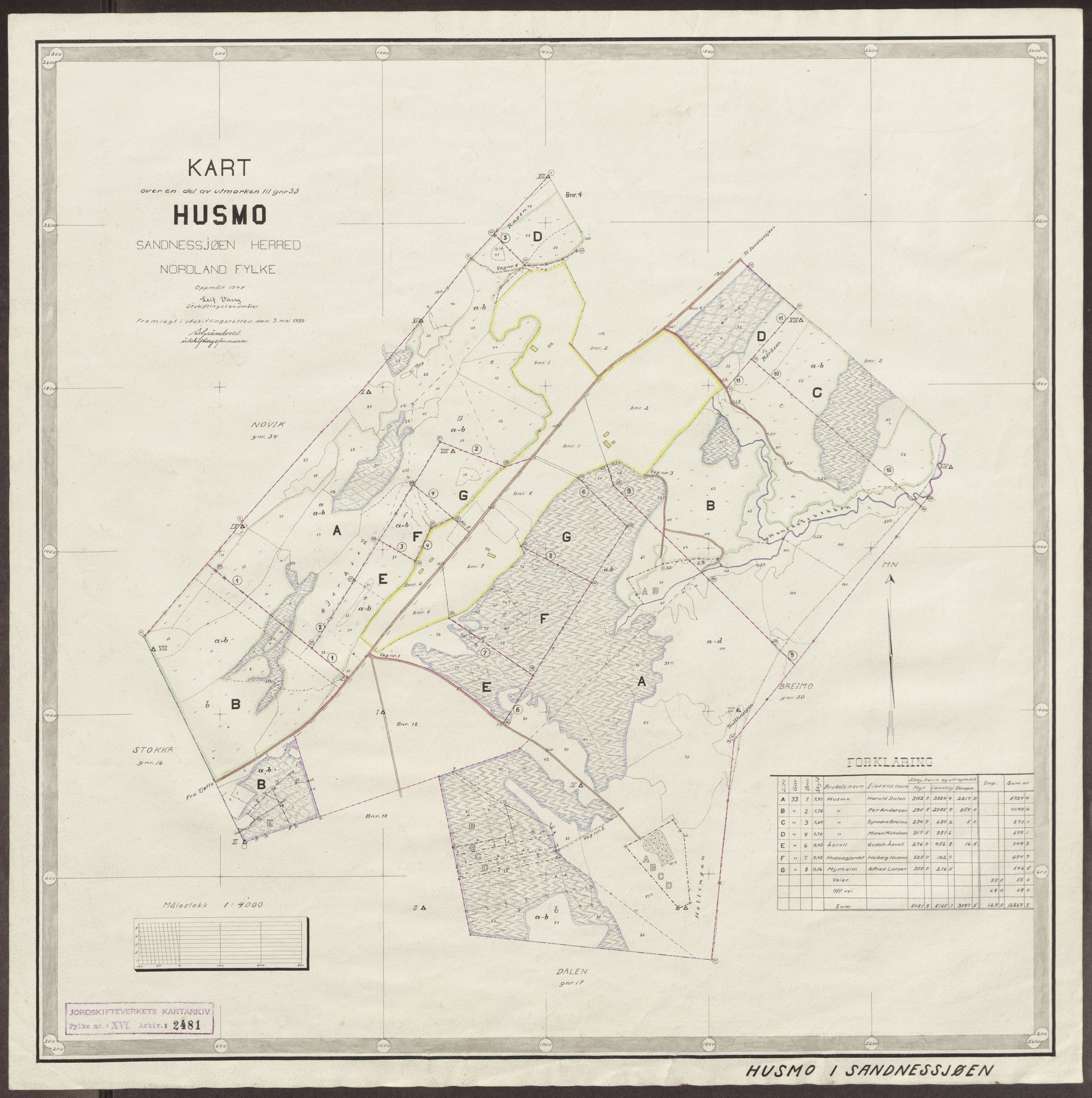 Jordskifteverkets kartarkiv, AV/RA-S-3929/T, 1859-1988, s. 3129