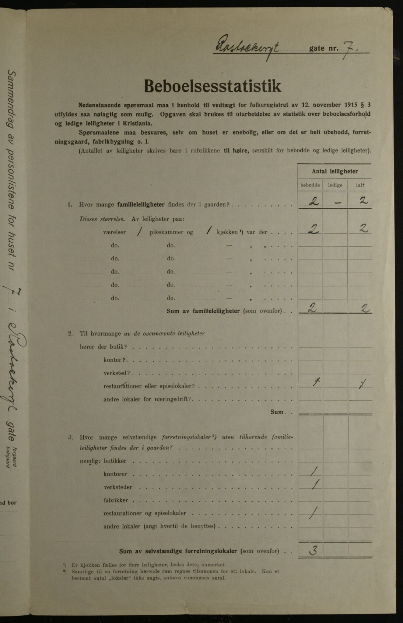 OBA, Kommunal folketelling 1.12.1923 for Kristiania, 1923, s. 93362