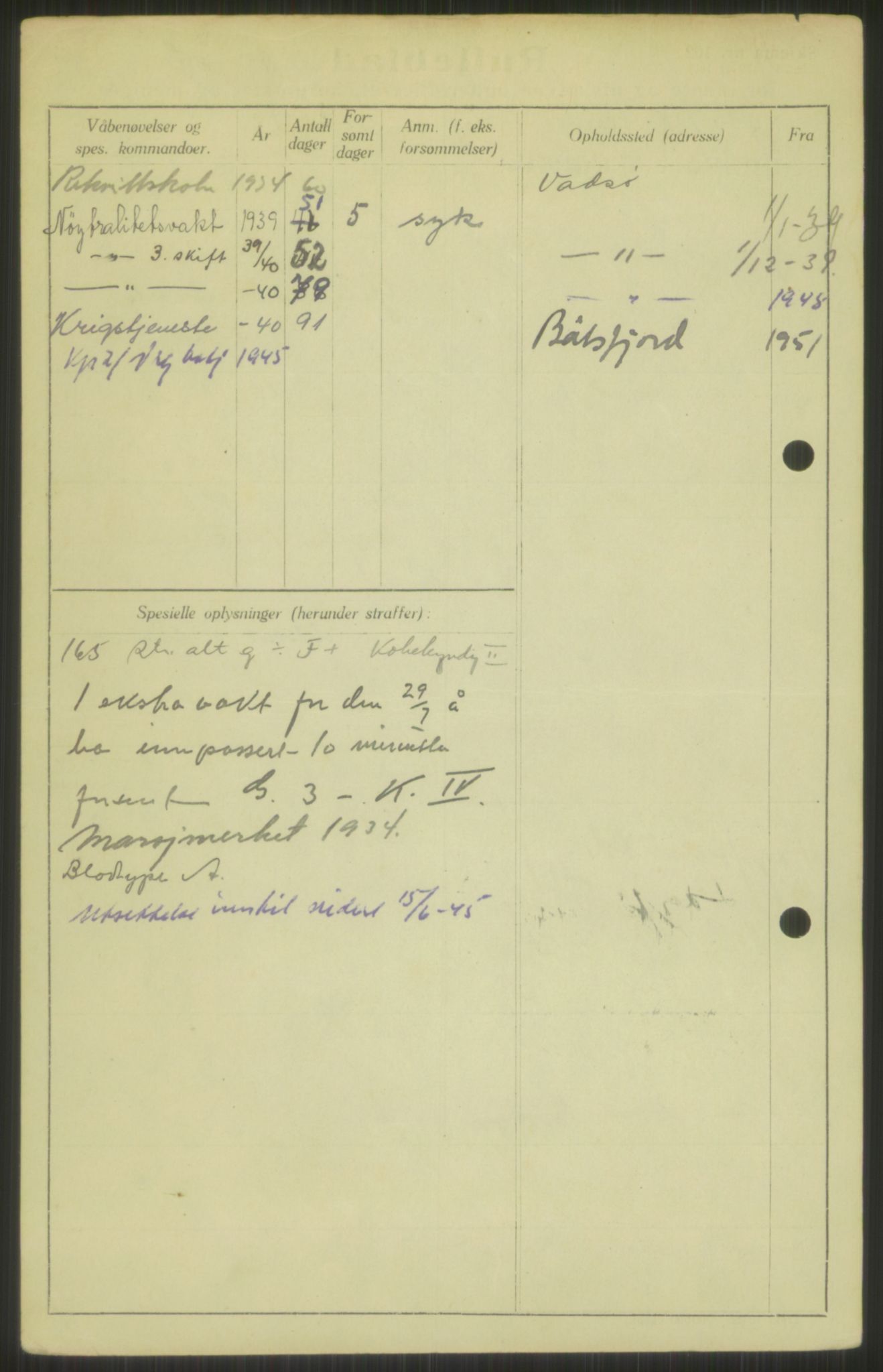 Forsvaret, Varanger bataljon, AV/RA-RAFA-2258/1/D/L0441: Rulleblad for fødte 1913-1917, 1913-1917, s. 22