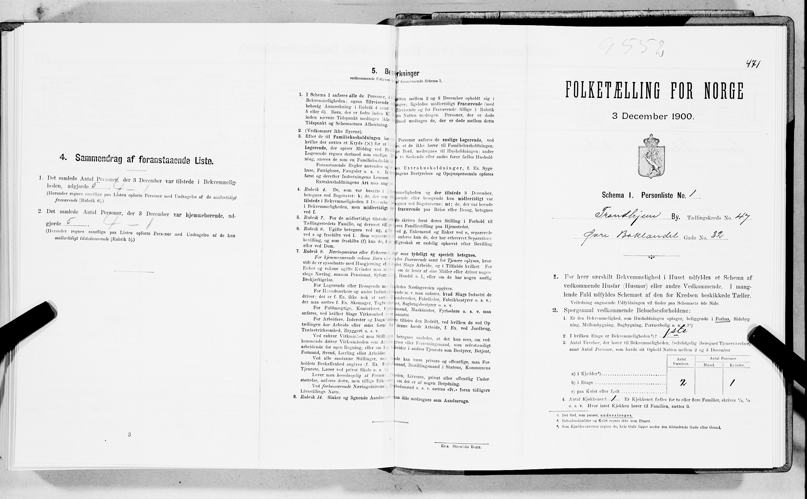 SAT, Folketelling 1900 for 1601 Trondheim kjøpstad, 1900, s. 7774