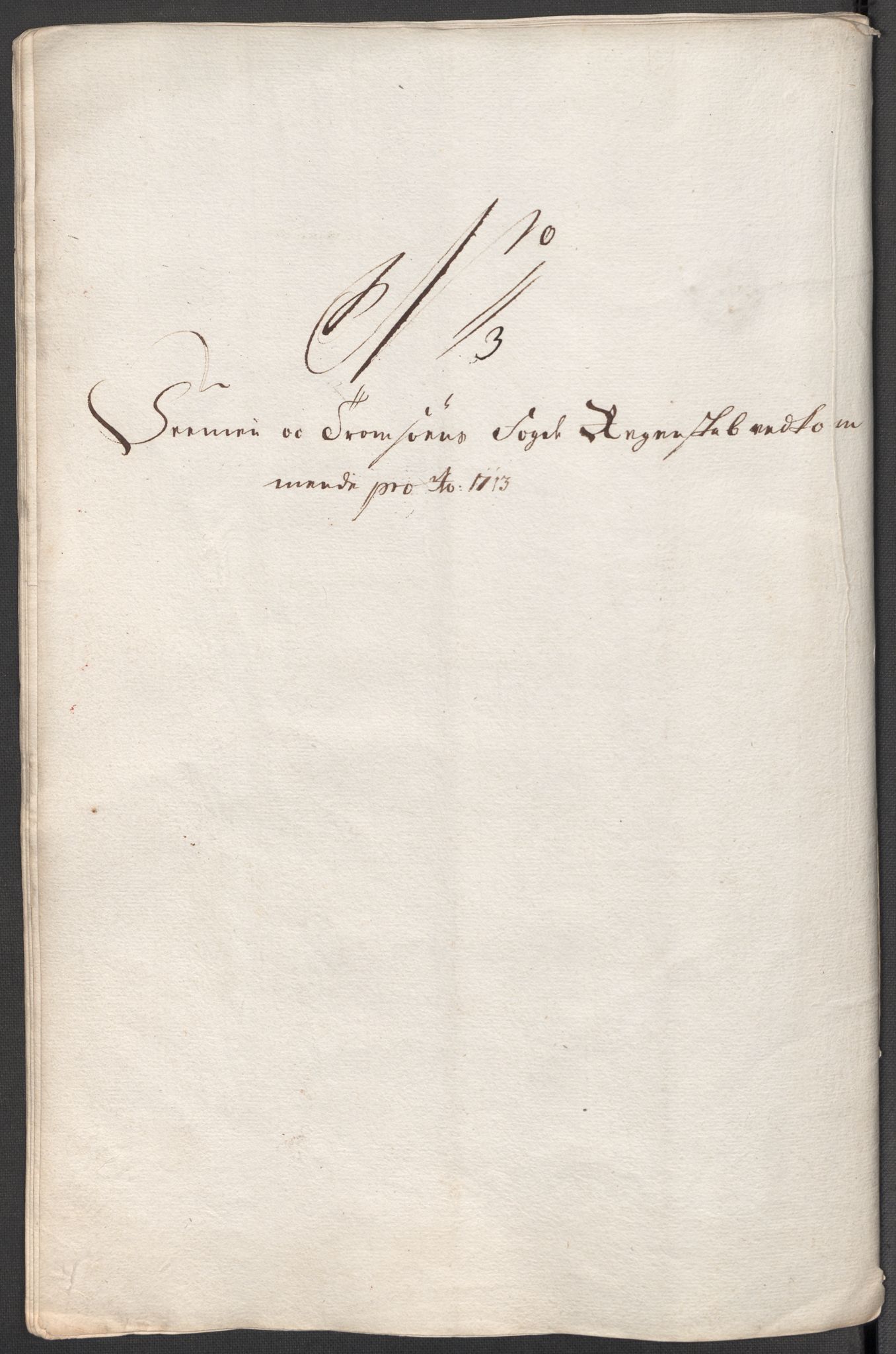 Rentekammeret inntil 1814, Reviderte regnskaper, Fogderegnskap, AV/RA-EA-4092/R68/L4759: Fogderegnskap Senja og Troms, 1713, s. 71