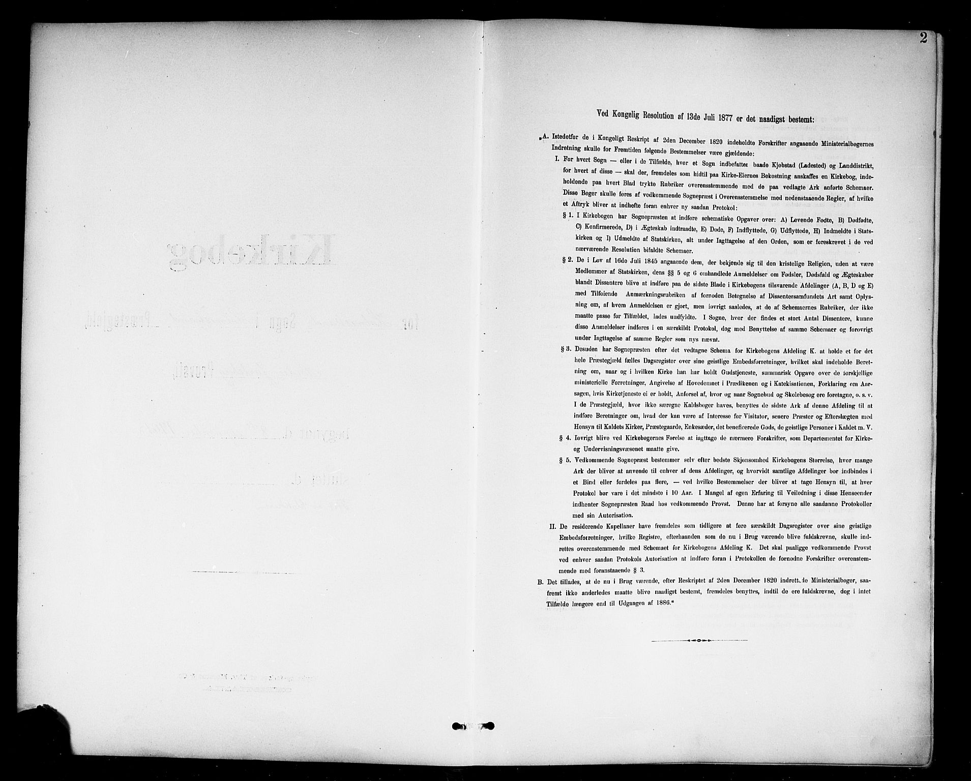 Holmestrand kirkebøker, AV/SAKO-A-346/G/Ga/L0006: Klokkerbok nr. 6, 1901-1923, s. 2