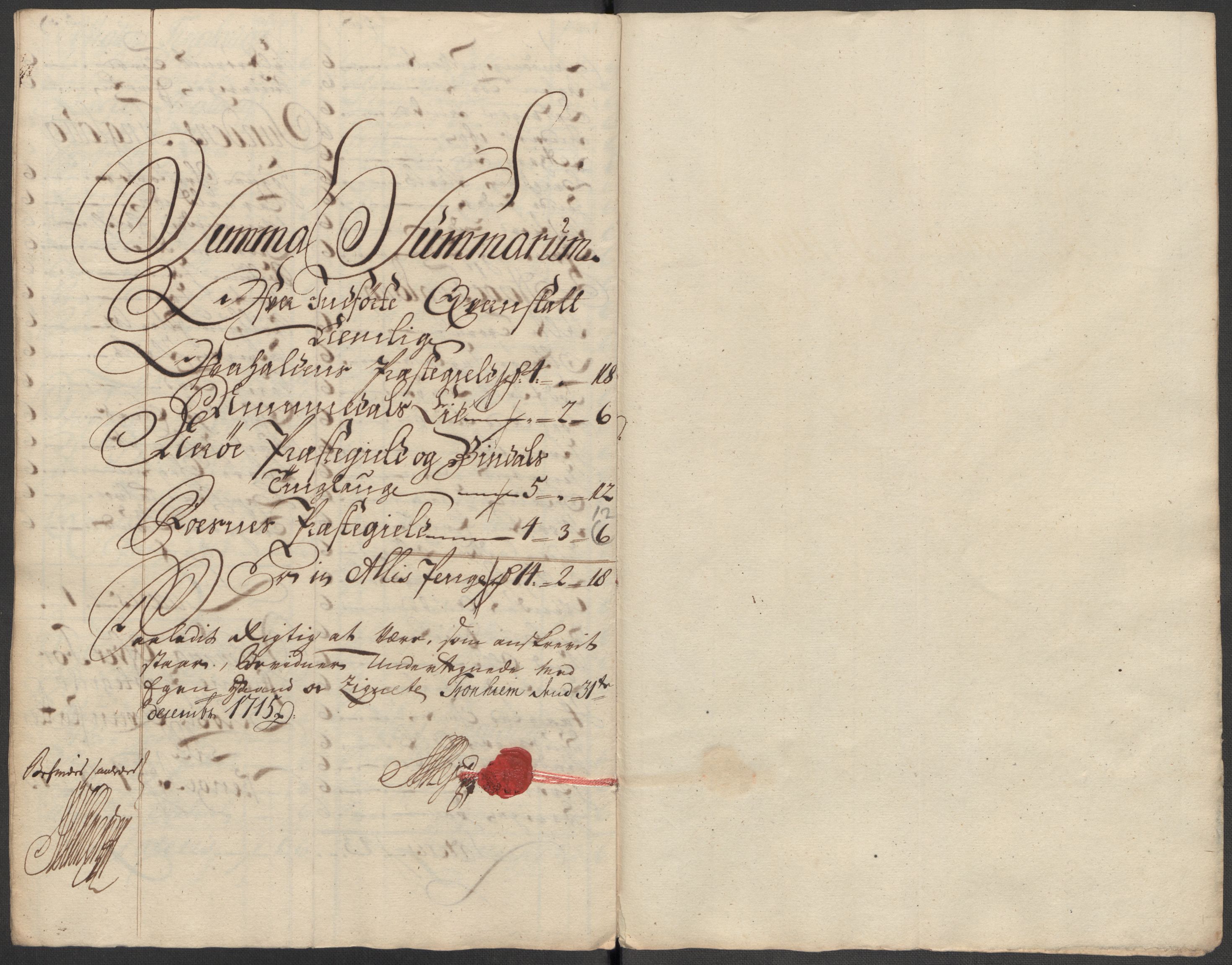 Rentekammeret inntil 1814, Reviderte regnskaper, Fogderegnskap, RA/EA-4092/R64/L4436: Fogderegnskap Namdal, 1715, s. 116