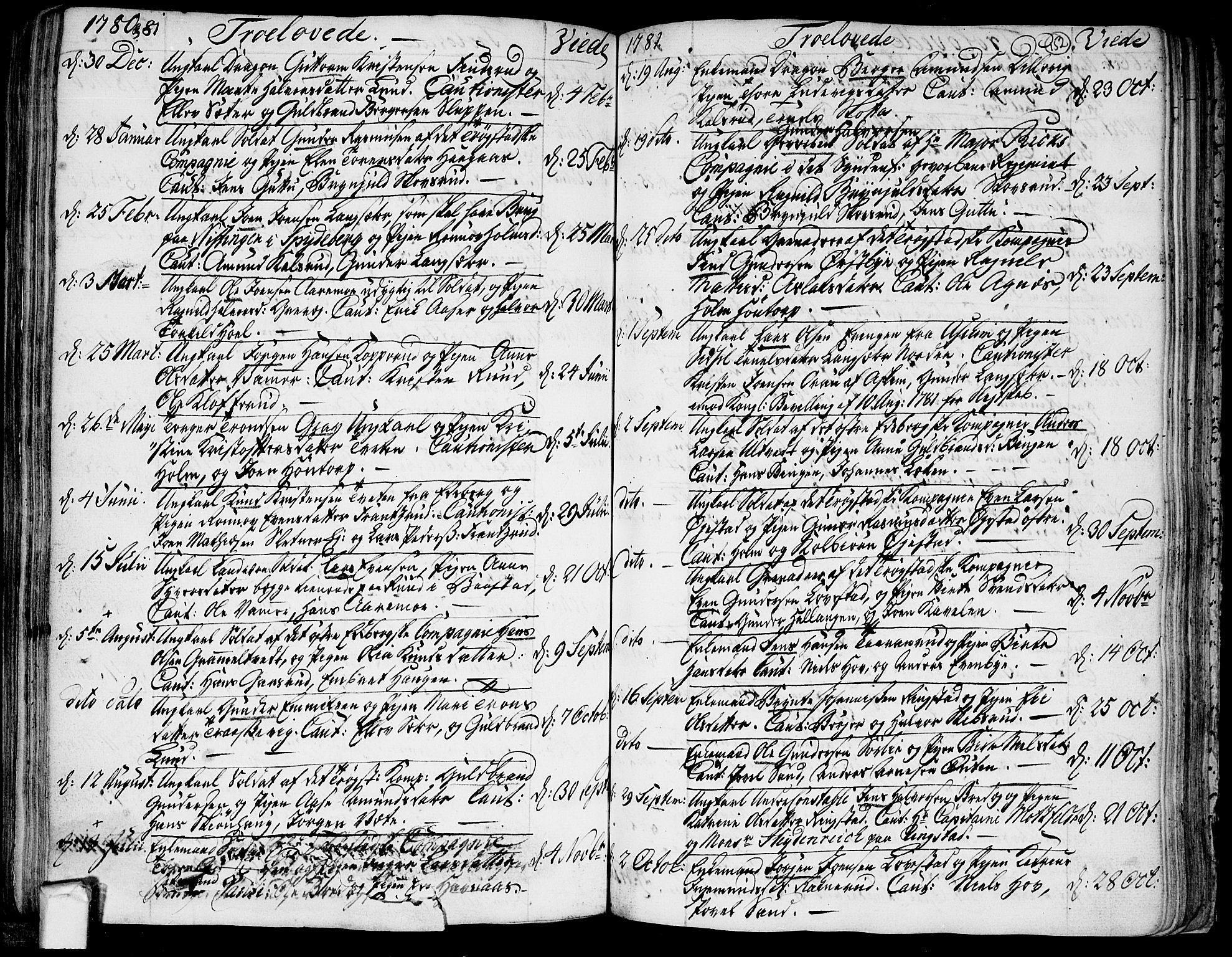 Trøgstad prestekontor Kirkebøker, AV/SAO-A-10925/F/Fa/L0004: Ministerialbok nr. I 4, 1750-1784, s. 152