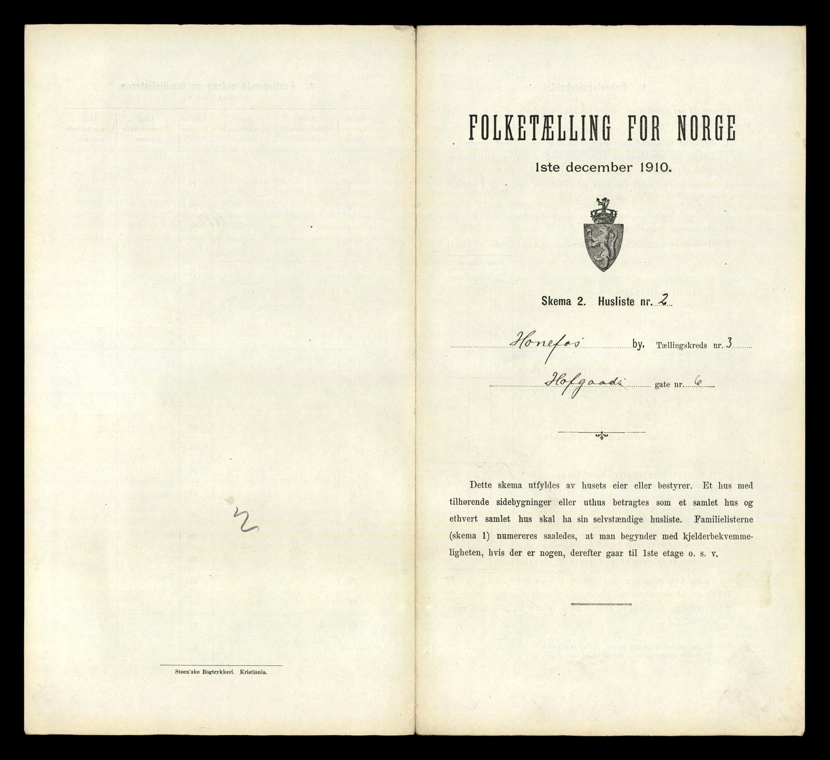 RA, Folketelling 1910 for 0601 Hønefoss kjøpstad, 1910, s. 531