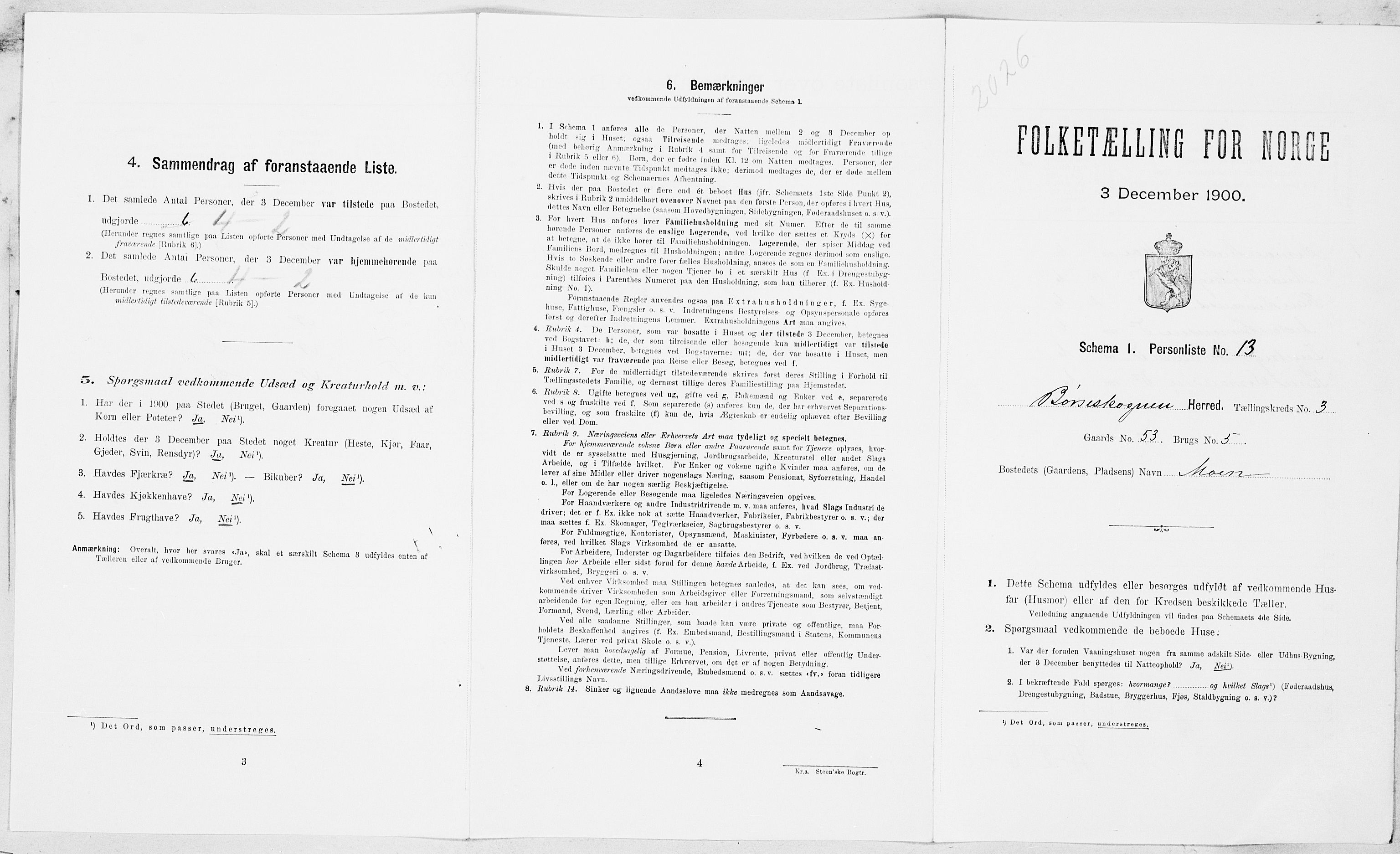 SAT, Folketelling 1900 for 1657 Børseskogn herred, 1900, s. 395
