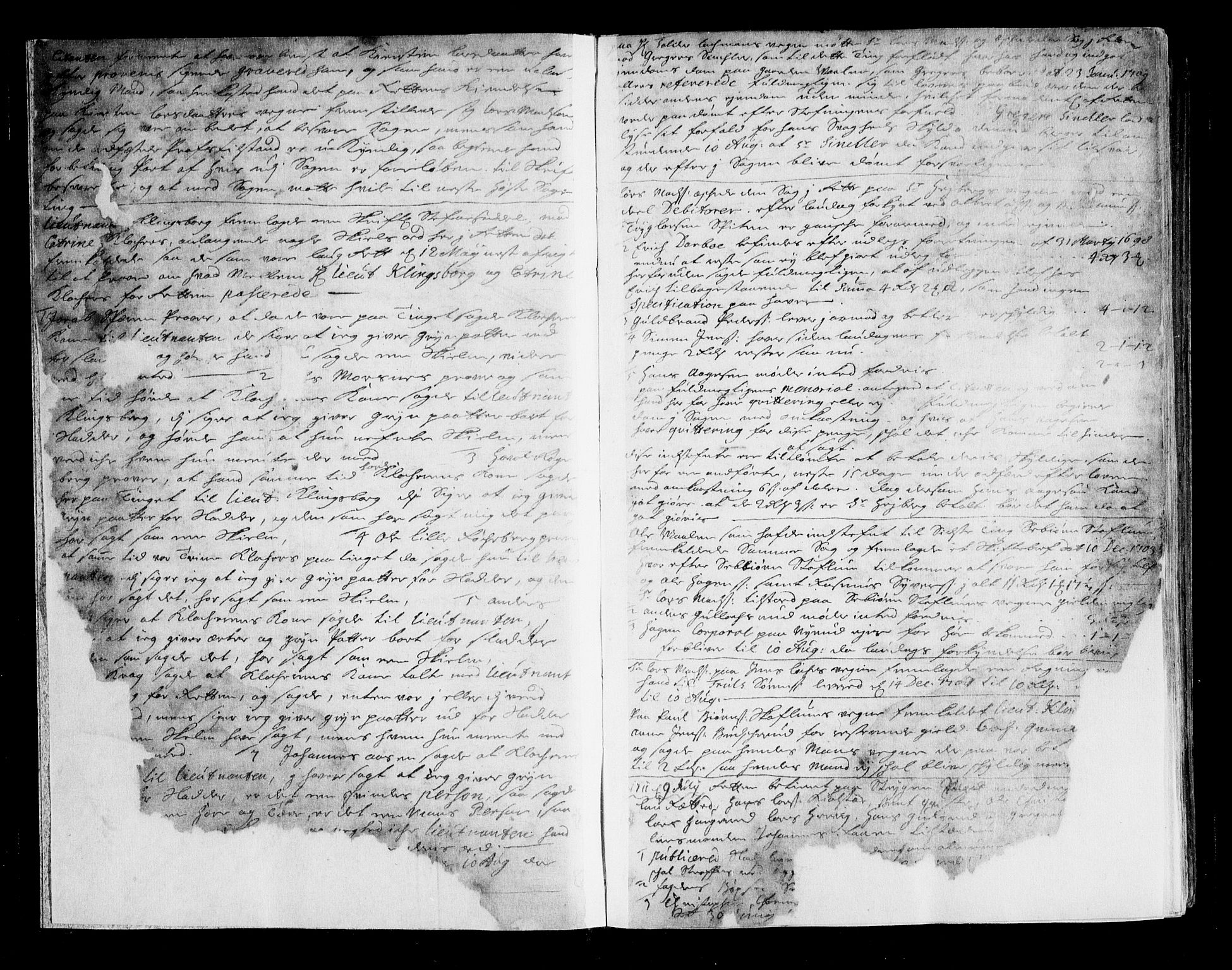 Eiker, Modum og Sigdal sorenskriveri, SAKO/A-123/F/Fa/Faa/L0060: Tingbok, 1711-1715, s. 2