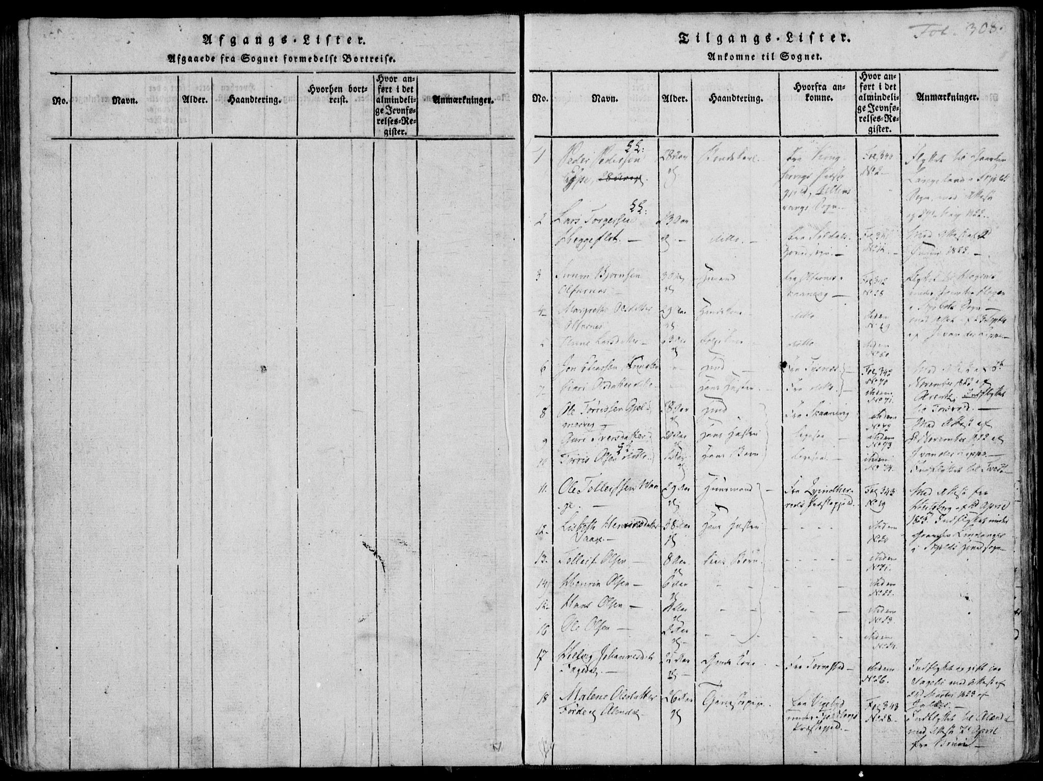 Skjold sokneprestkontor, SAST/A-101847/H/Ha/Haa/L0003: Ministerialbok nr. A 3, 1815-1835, s. 308