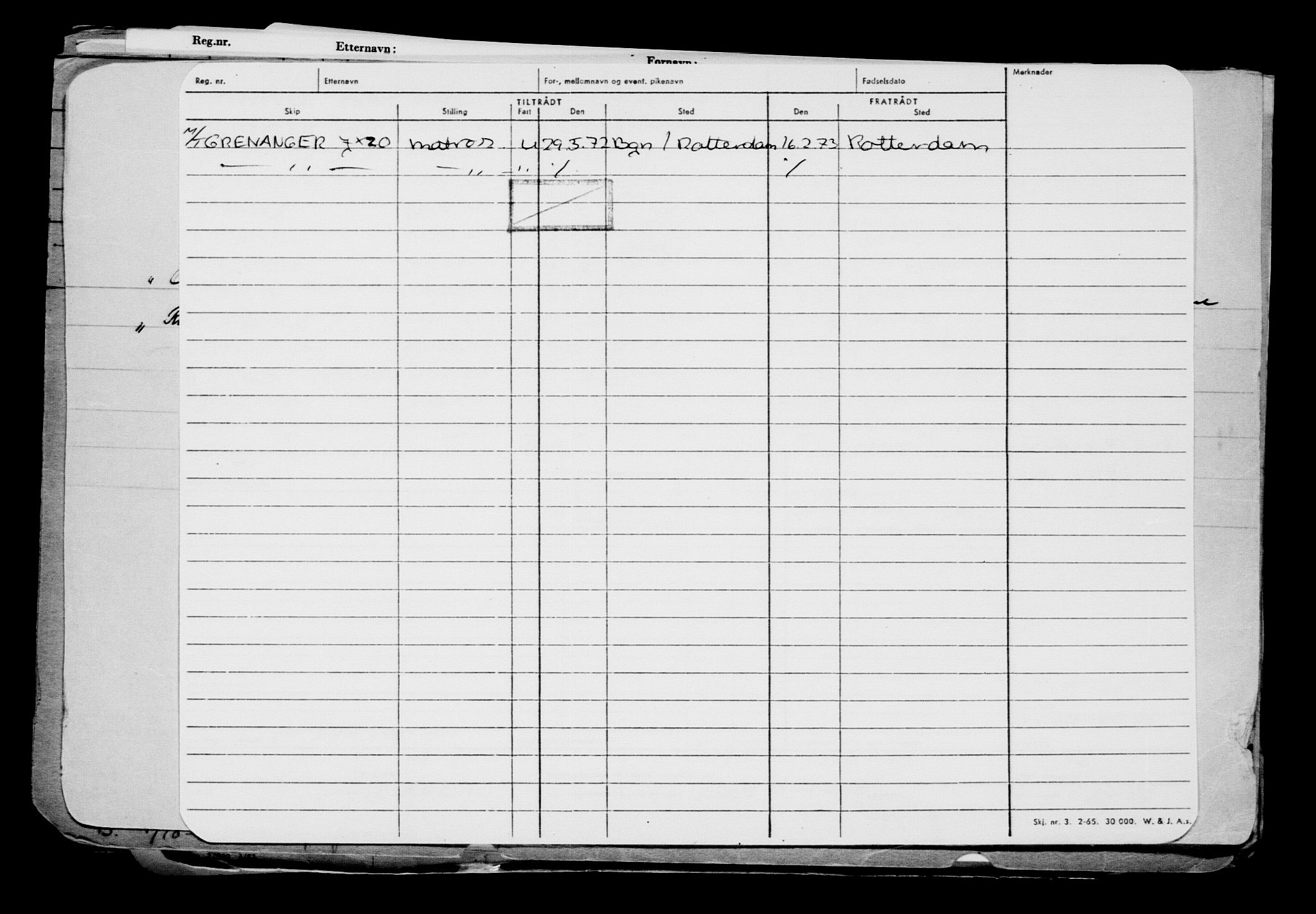 Direktoratet for sjømenn, AV/RA-S-3545/G/Gb/L0192: Hovedkort, 1921, s. 642