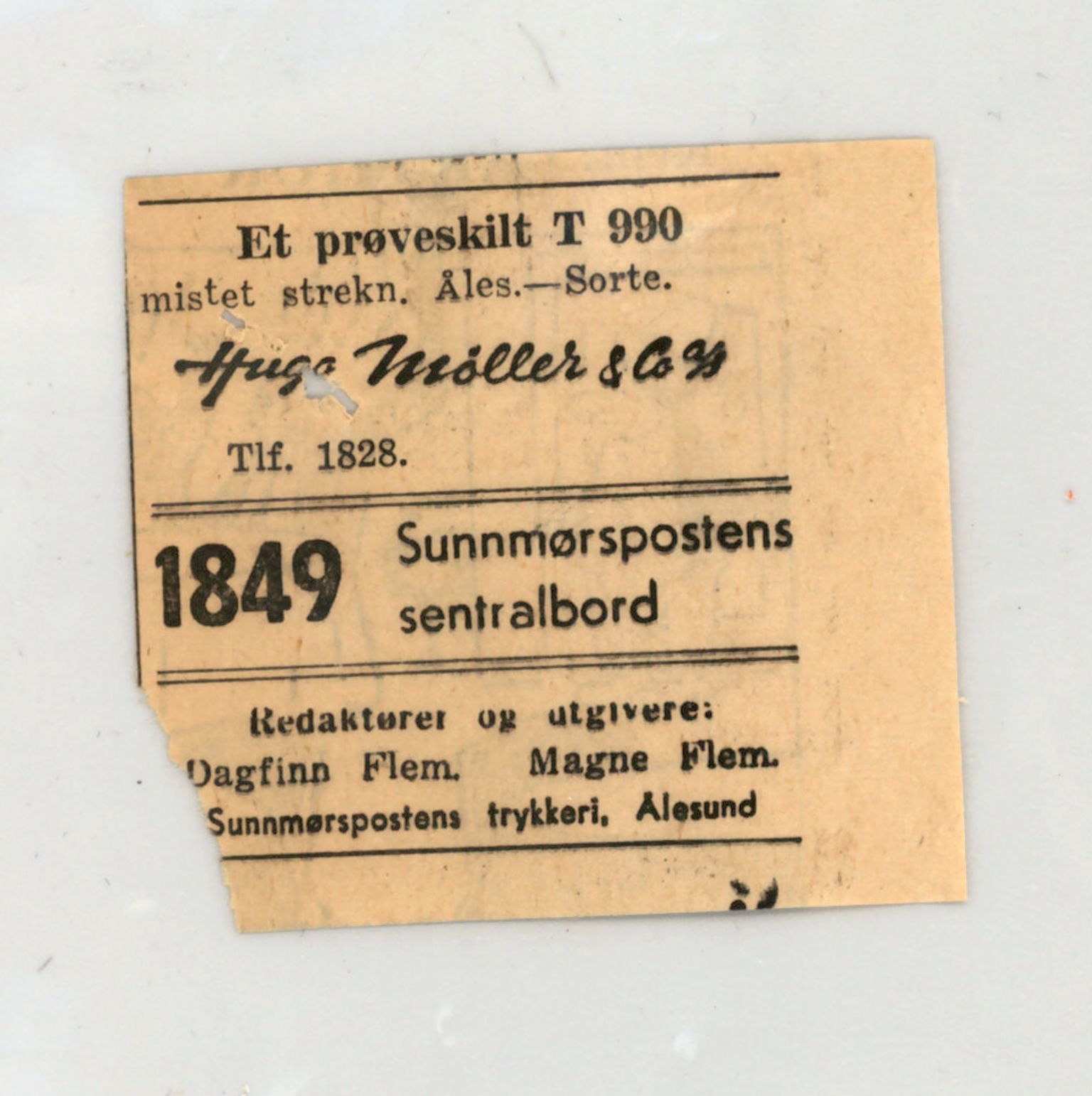 Møre og Romsdal vegkontor - Ålesund trafikkstasjon, SAT/A-4099/F/Fe/L0009: Registreringskort for kjøretøy T 896 - T 1049, 1927-1998, s. 1301