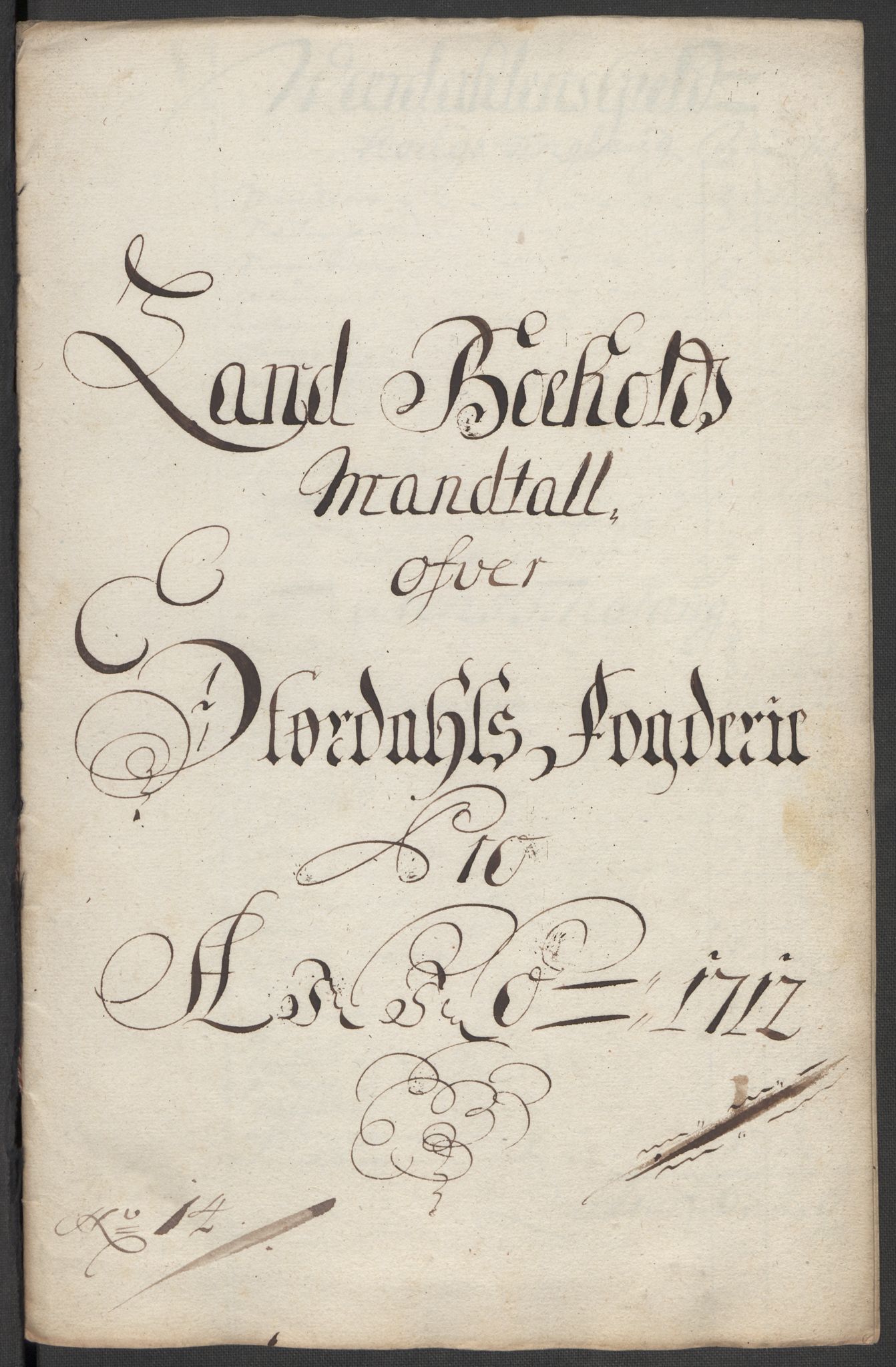 Rentekammeret inntil 1814, Reviderte regnskaper, Fogderegnskap, RA/EA-4092/R62/L4202: Fogderegnskap Stjørdal og Verdal, 1712, s. 177